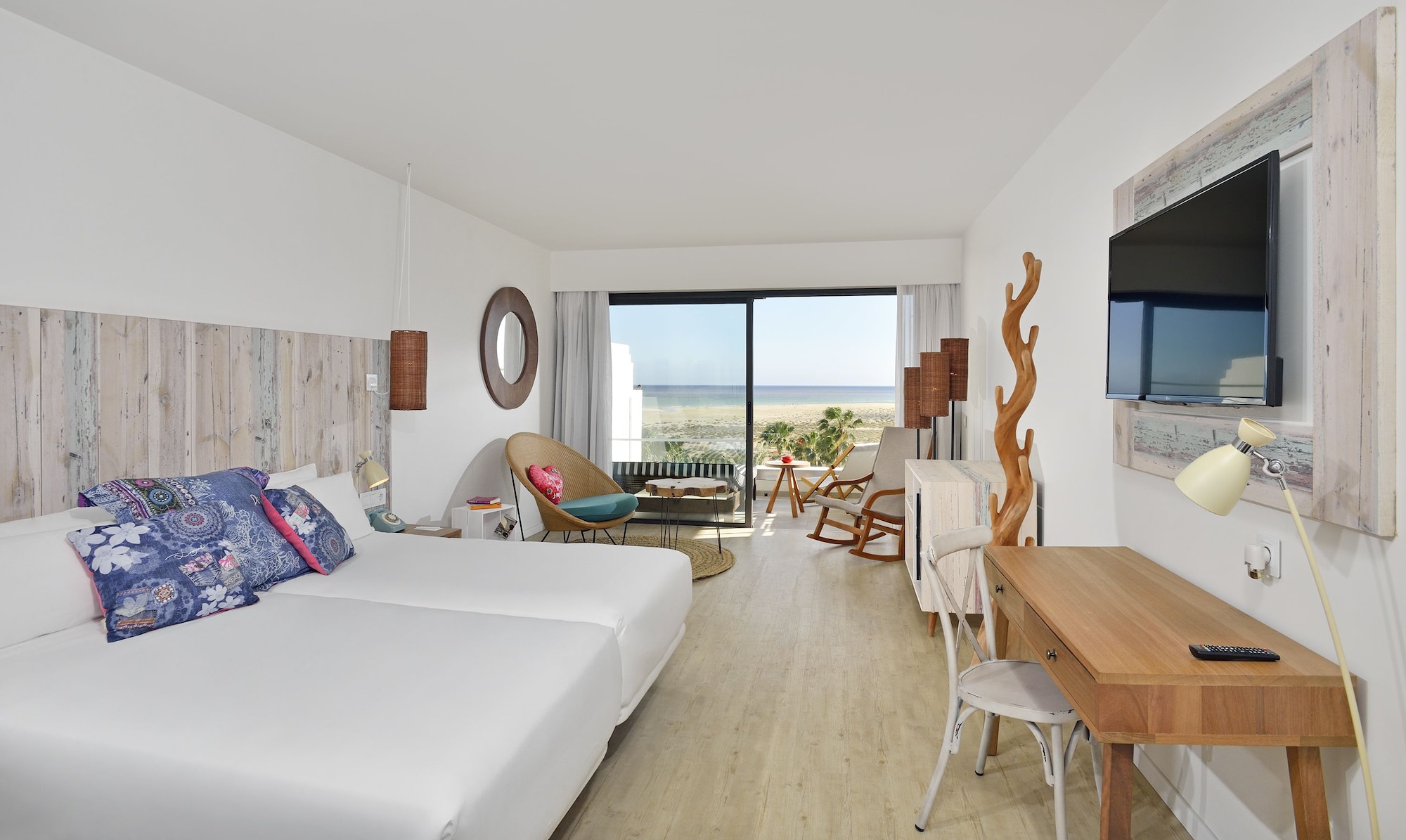 Zel, Suite, Twin Beds, Ocean View