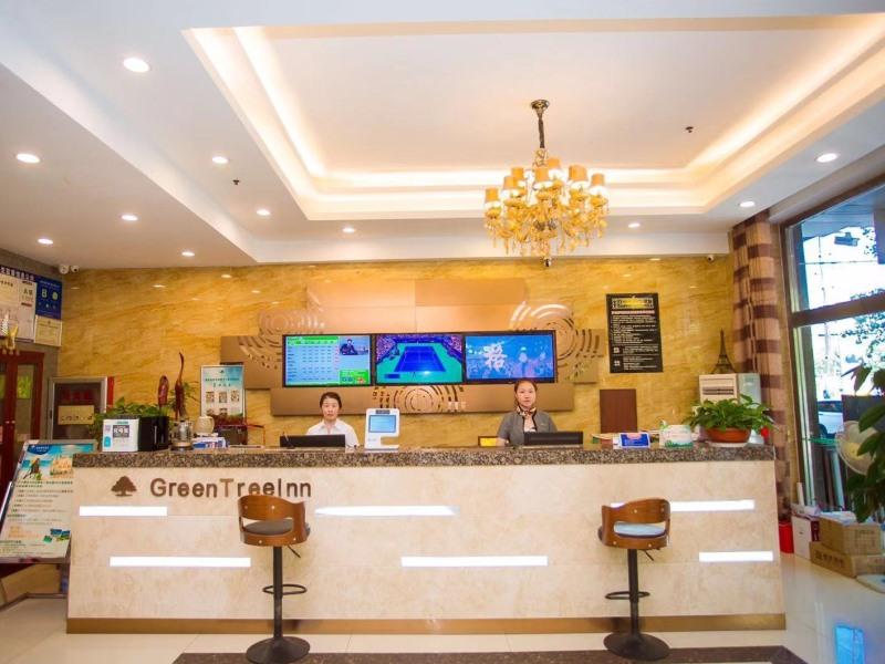 Lobby at GreenTree Inn Binzhou Wanda Plaza Huangheshilu Express Hotel, BINZHOU
