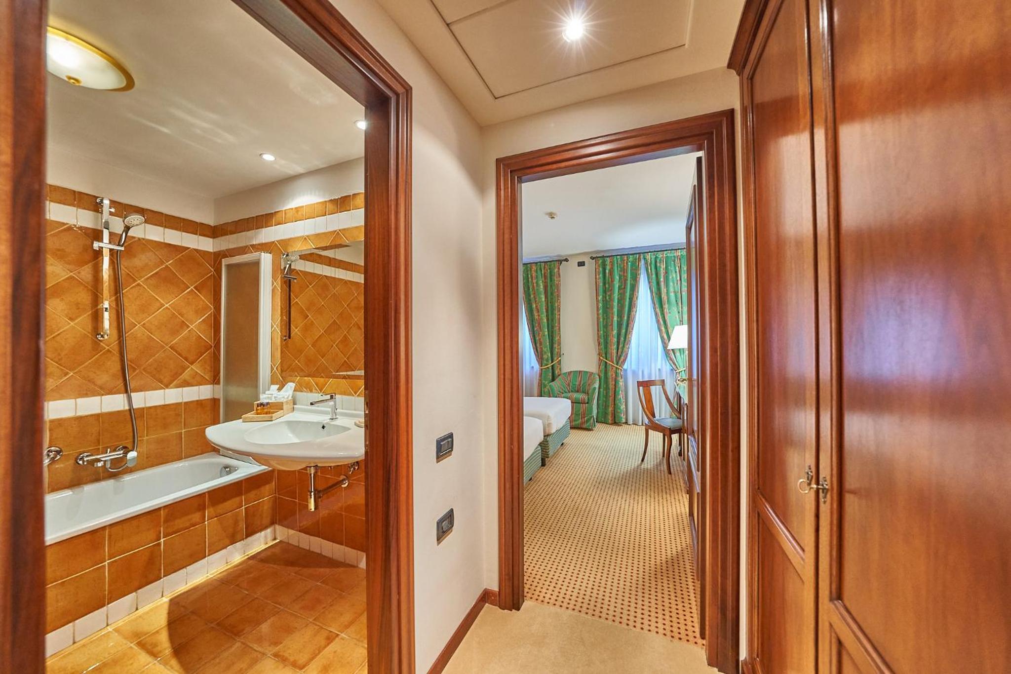 غرفة قياسية بسريرين منفصلين، Relais Santo Stefano 3/4