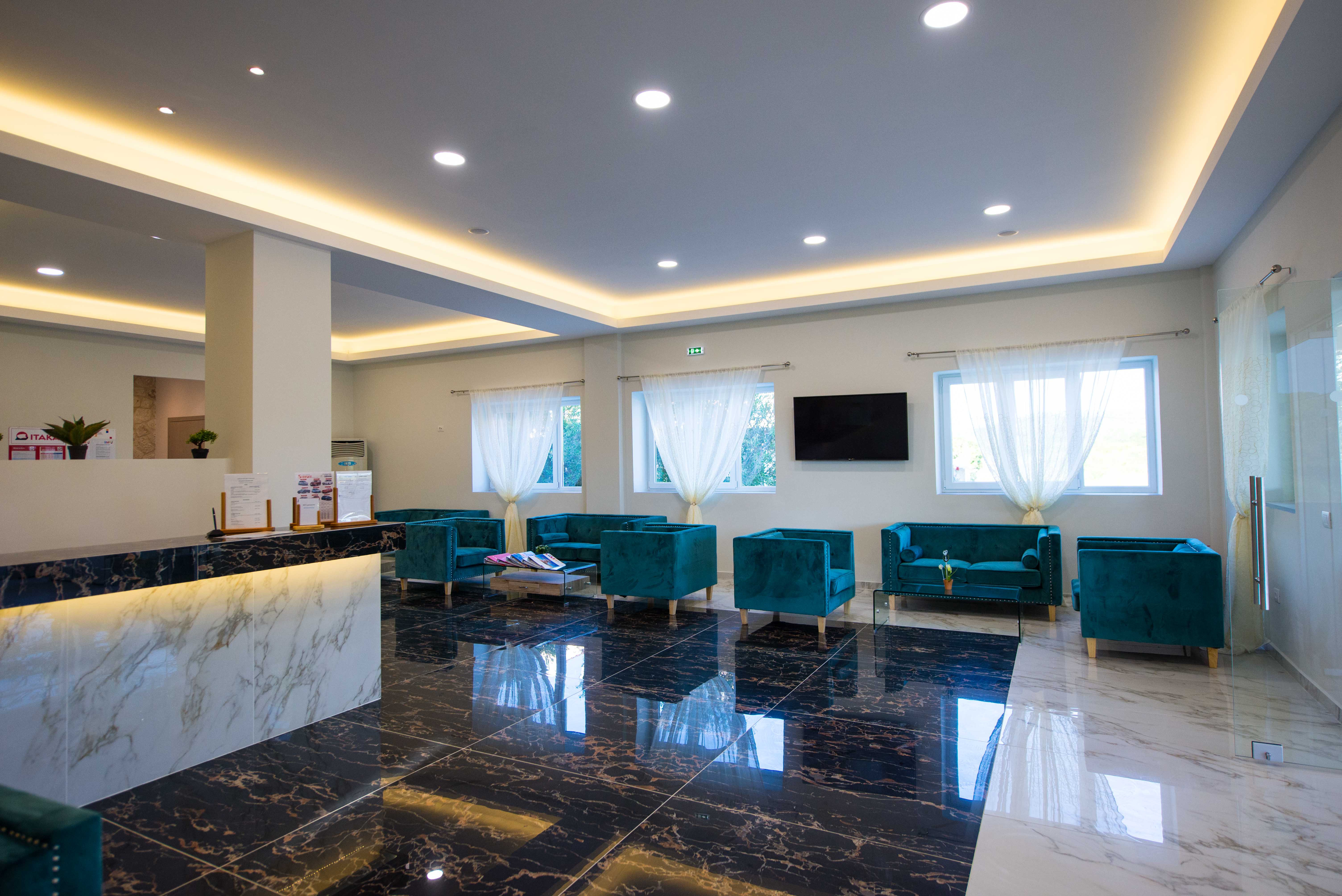 Lobby at Amour Holiday Resort, CORFU