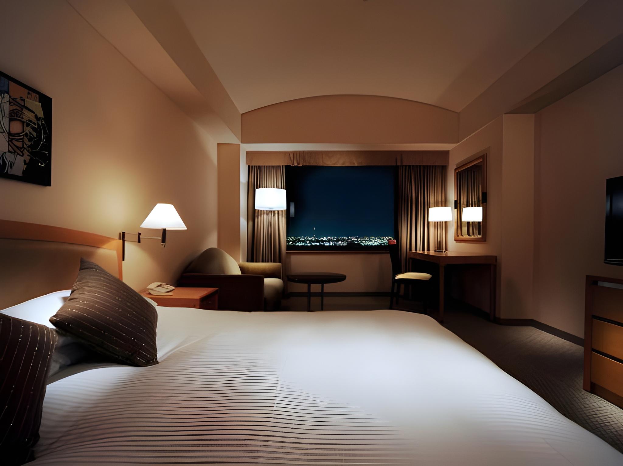 Deluxe, King Bed, Pines Floor, High Floor