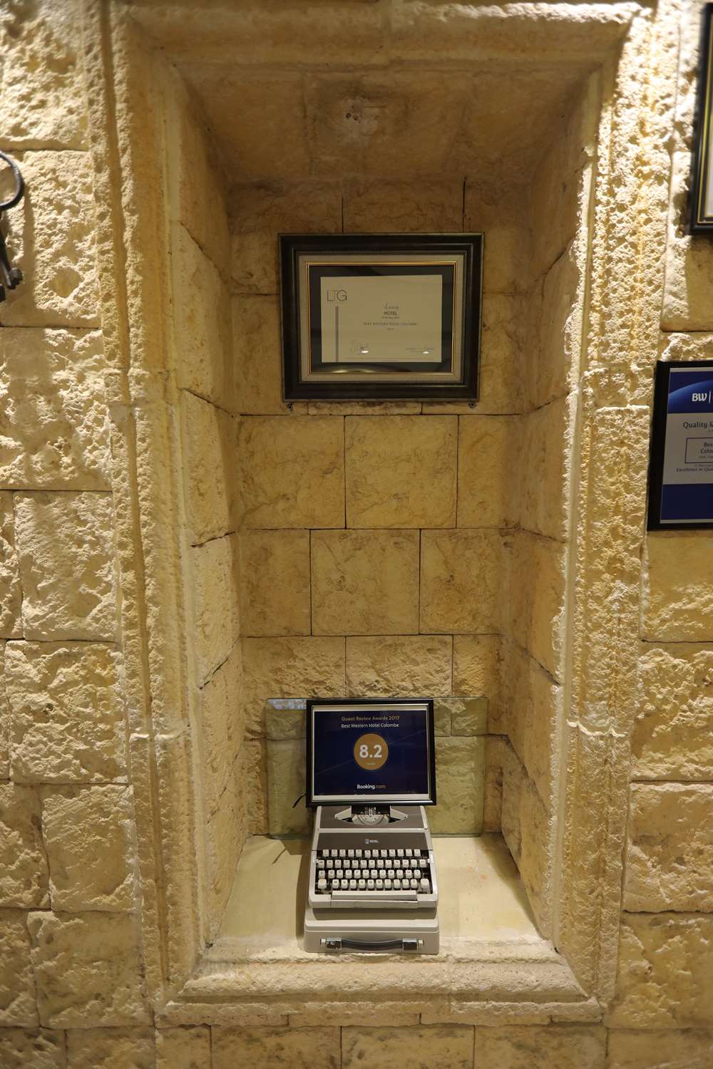 Lobby at Hotel Colombe, ORAN - DZ
