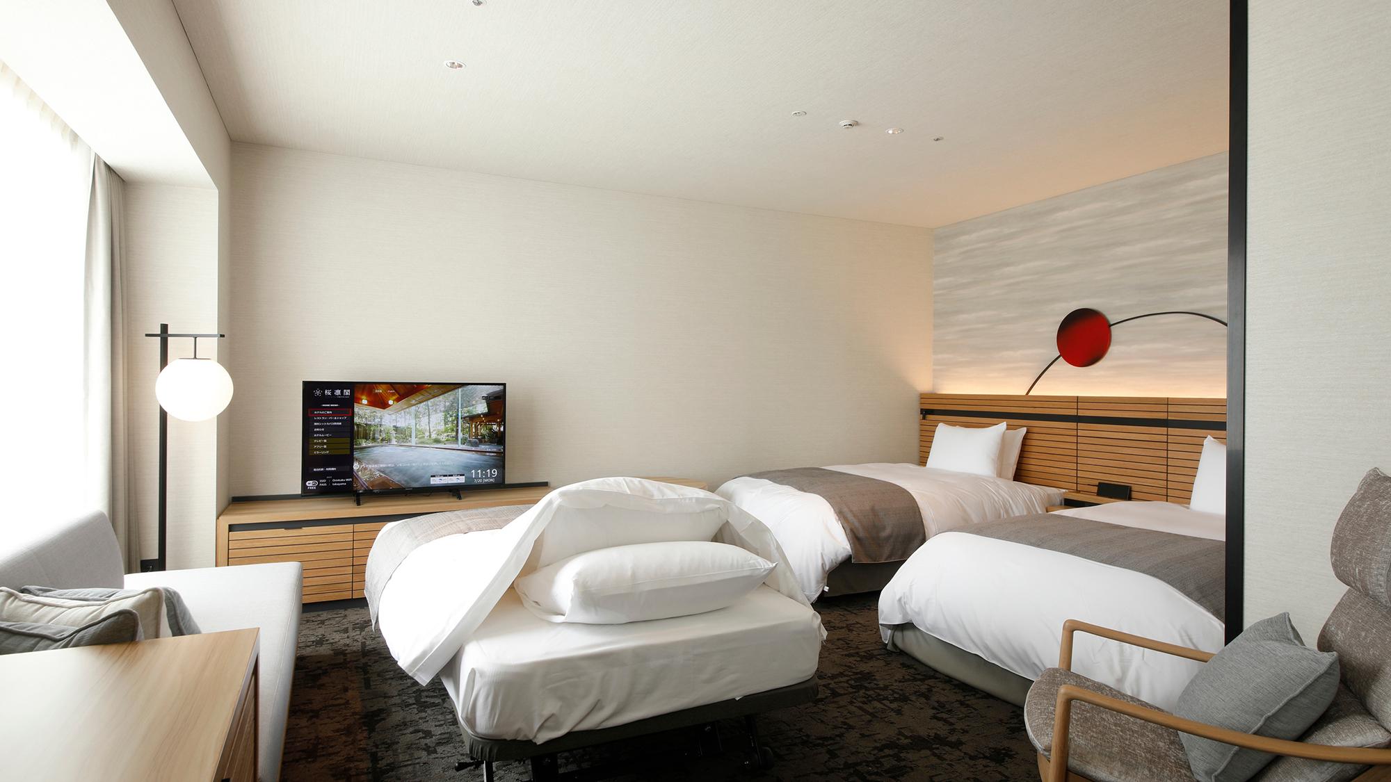 Universal, Premier, Pavilion, Twin Beds