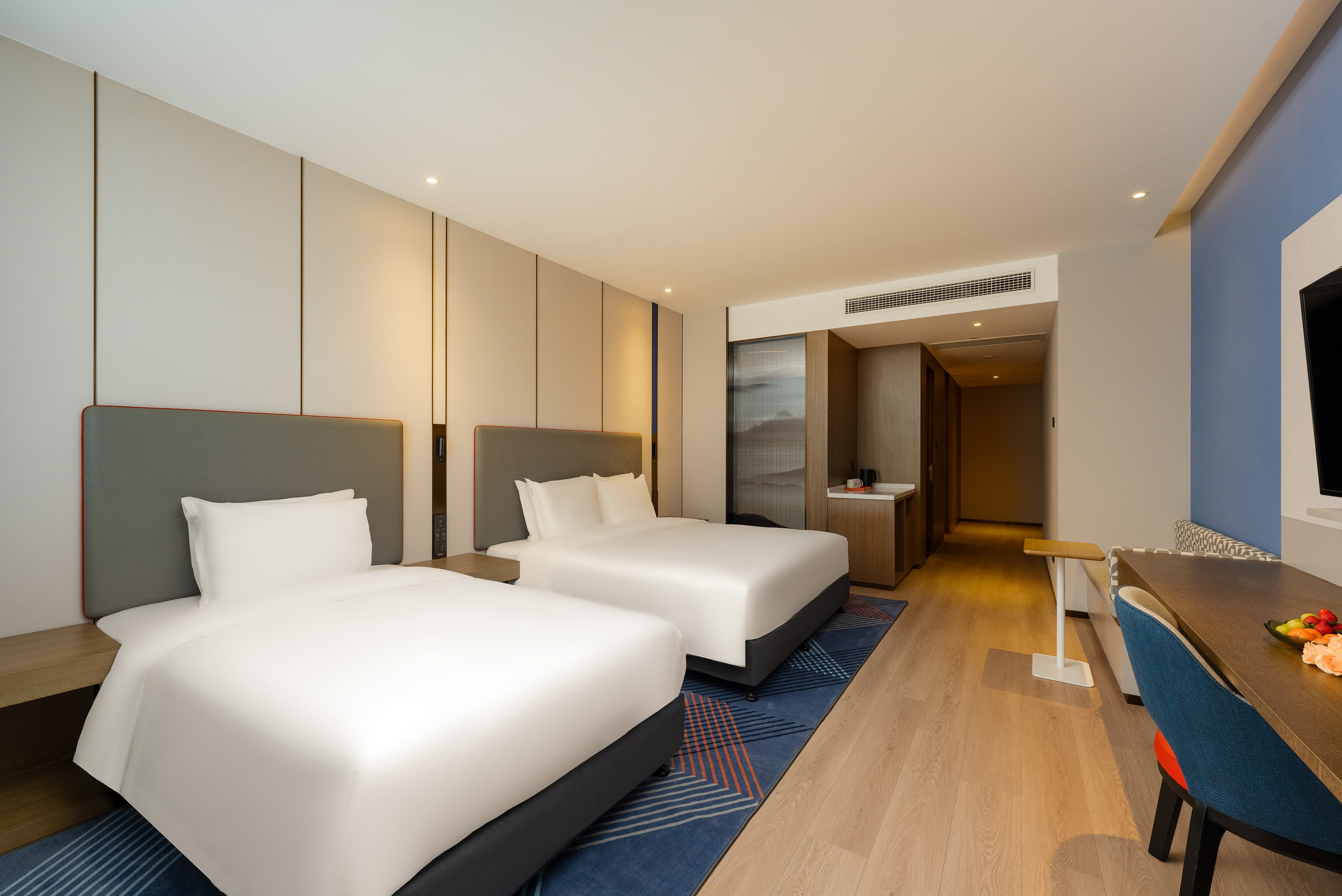 Standard, 1 King and 1 Single Beds, Holiday Inn Express Suzhou Bay 3/5