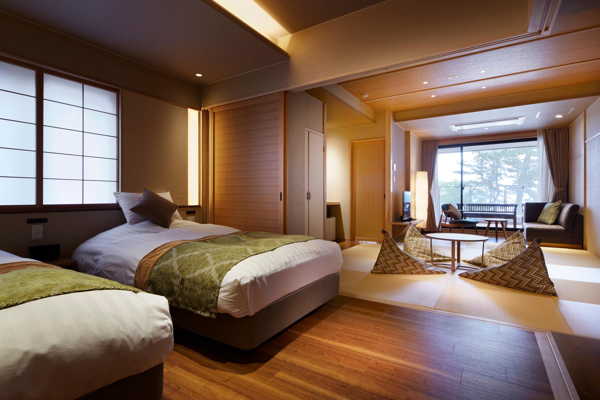 Japanese Western, Room 1, Deluxe, Suite, Ocean View