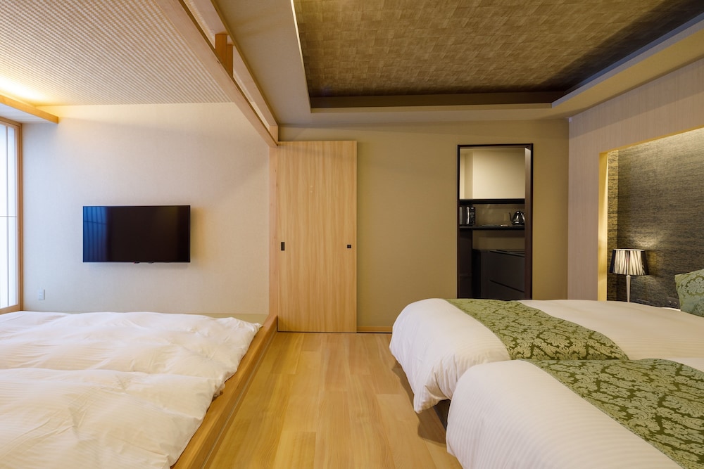 غرفة ديلوكس ثلاثية بسريرين منفصلين، Connect inn Shichijo kawaramachi 3/7