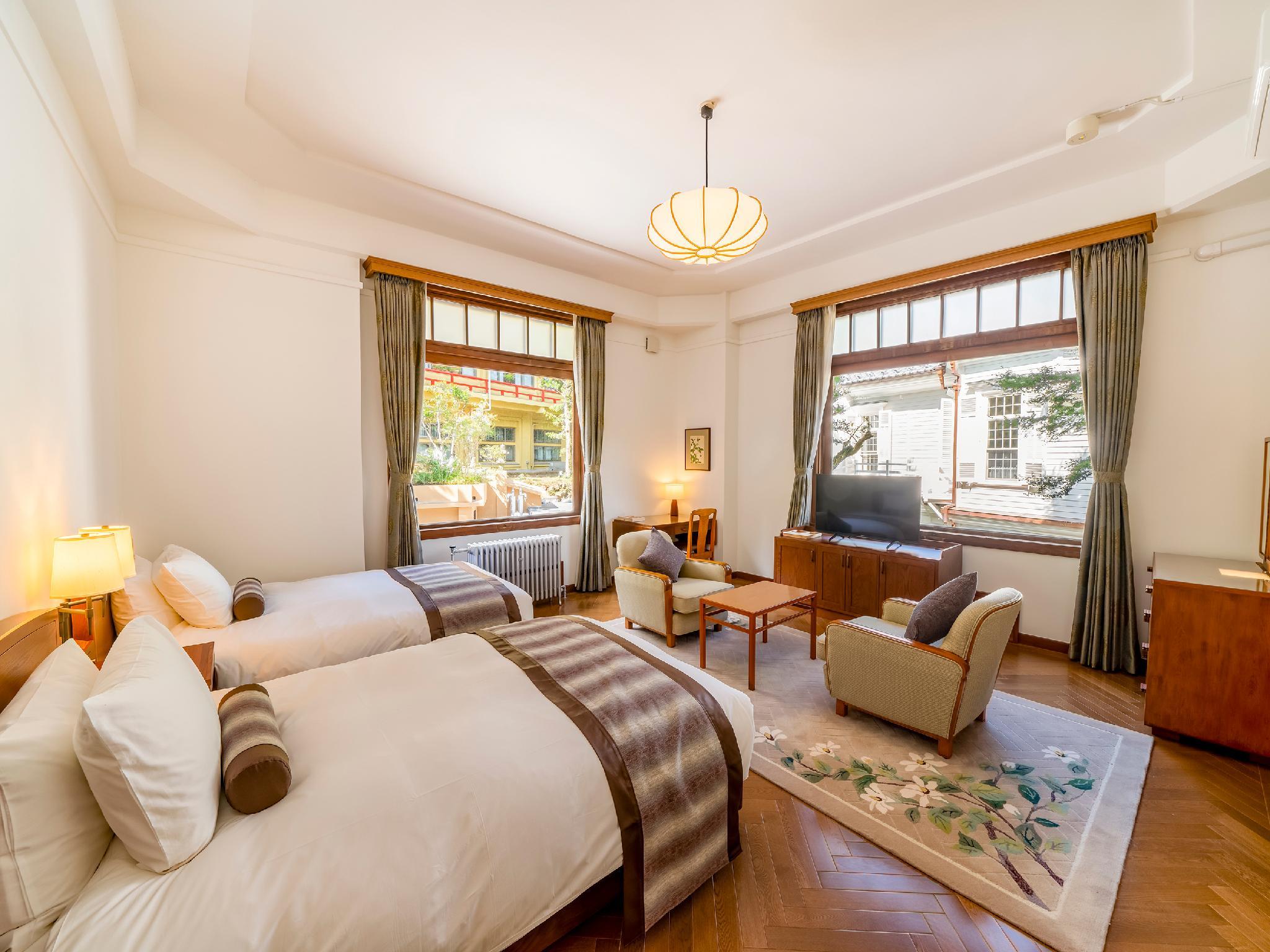 Semi Room, Palace, Deluxe, 2 Semi Double Beds