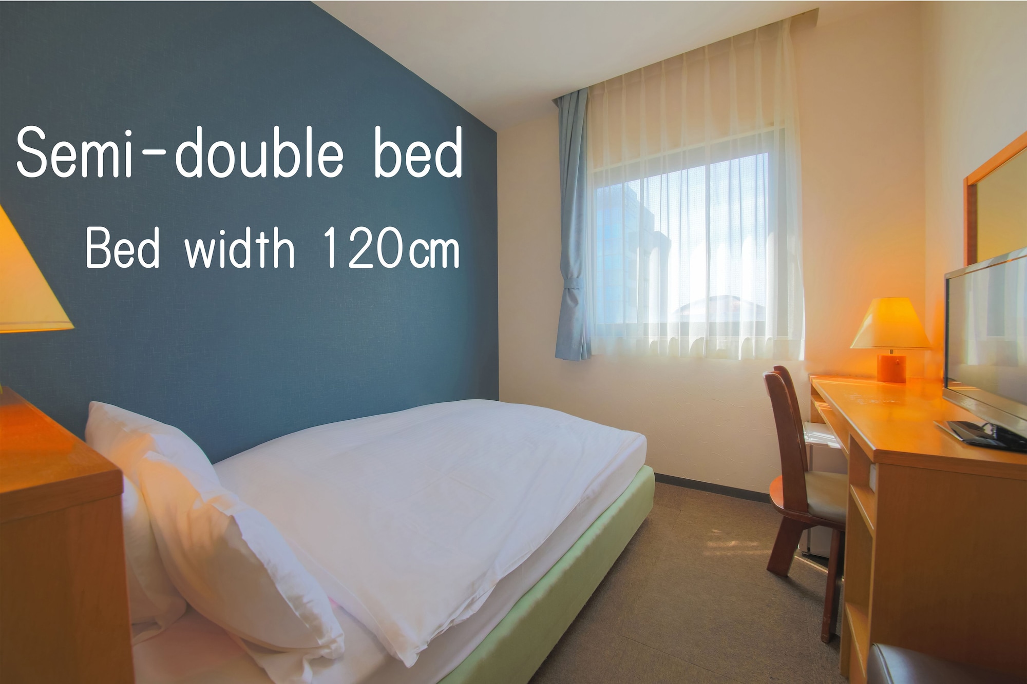 Semi Room, Single Bed, Smoking