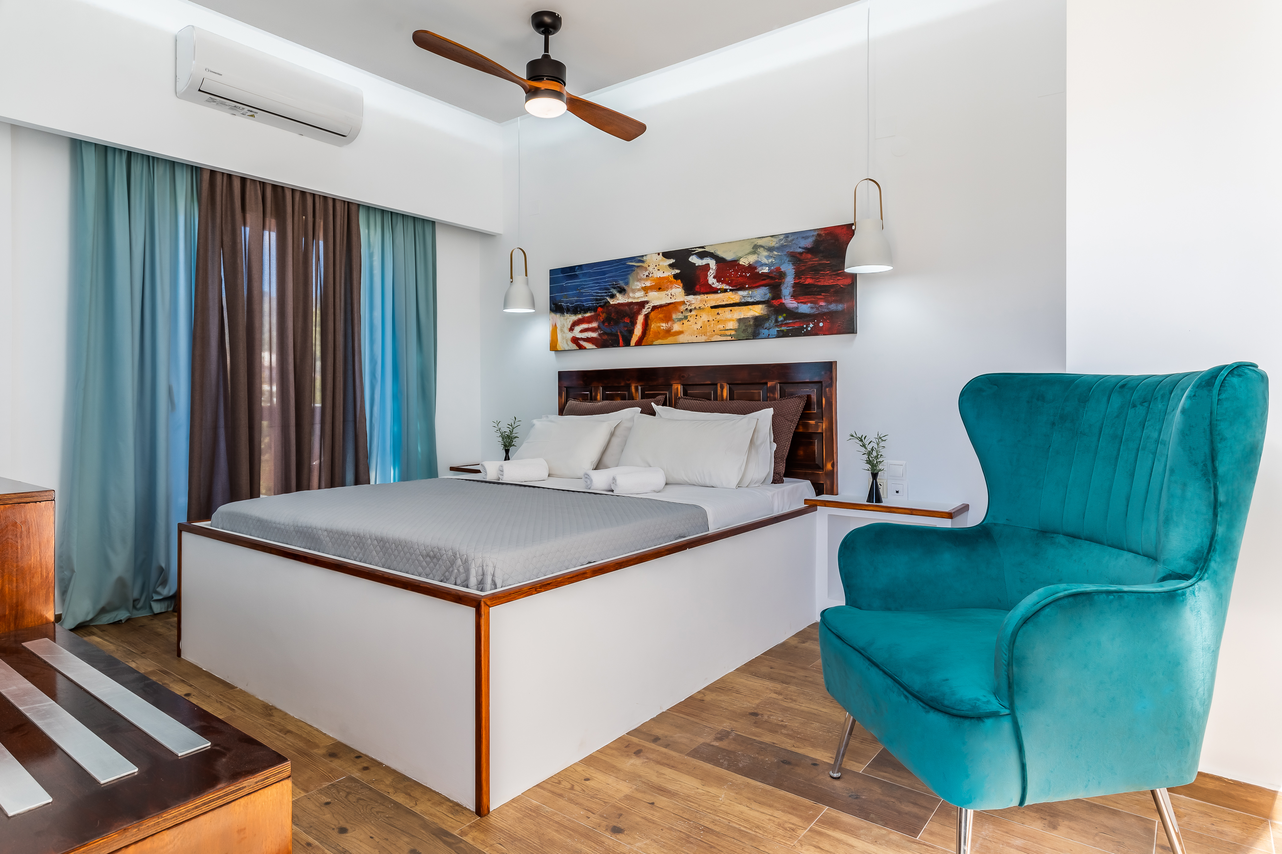 غرفة سوبيريور بسرير مزدوج، Rigas Hotel Skopelos 8/10