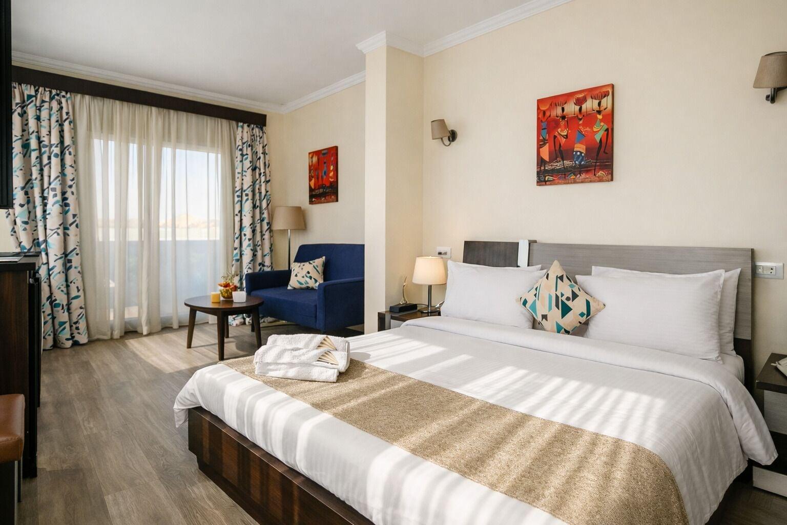 Executive, Double Bed, Pyramids View, Jetted Tub