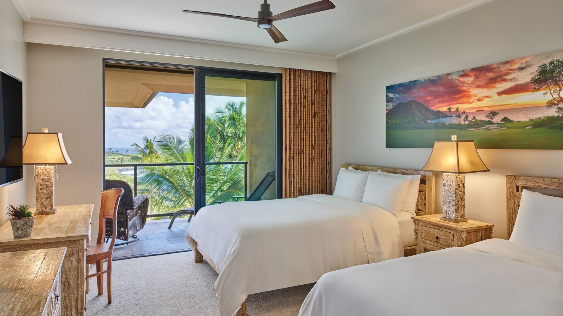 3 Bedrooms, Open Plan, Residence, 1 Queen and 2 King Beds، Timbers Kauai 5/9
