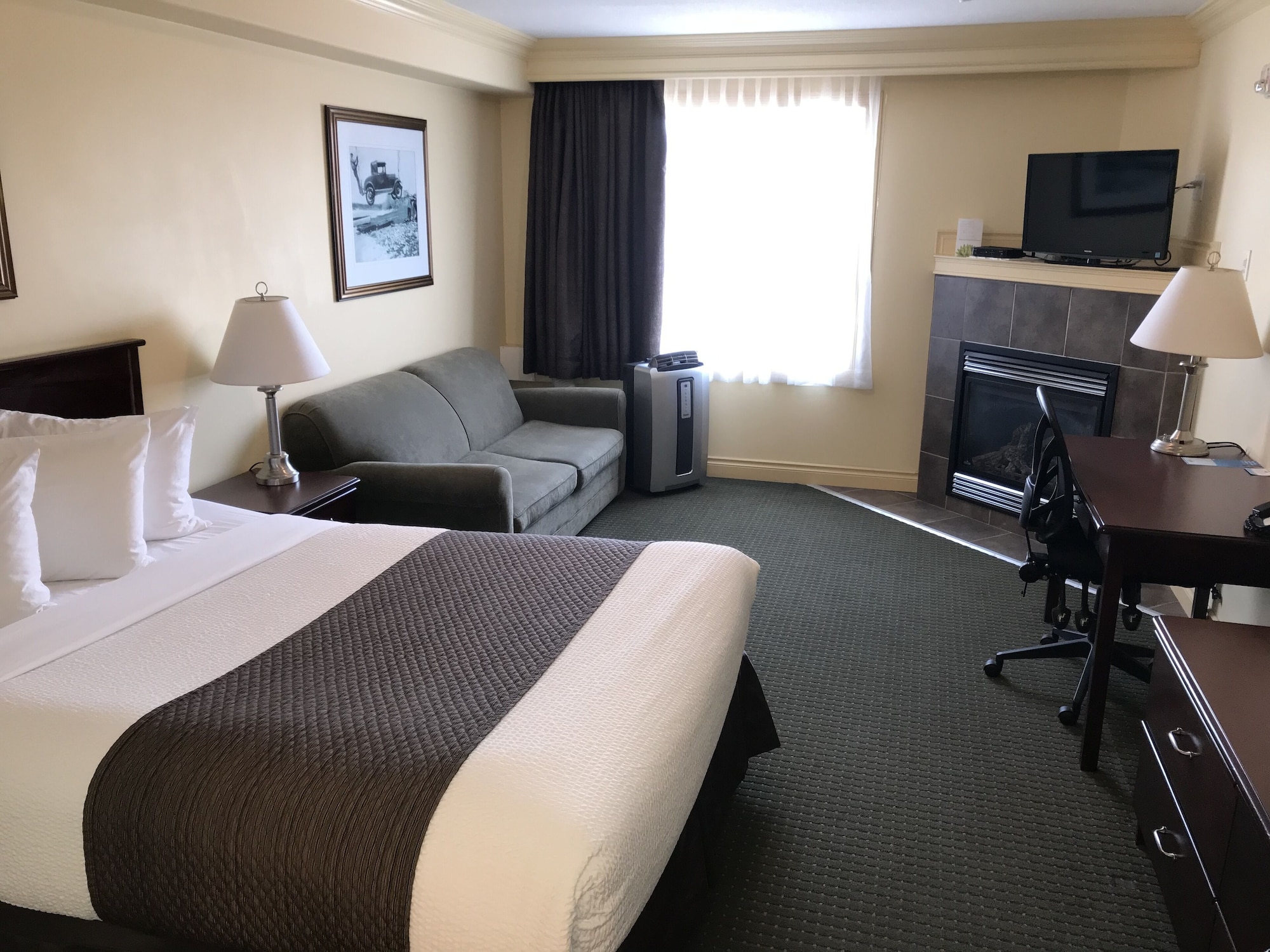 غرفة قياسية بسرير كوين، Quality Inn & Suites Whitecourt 9/10