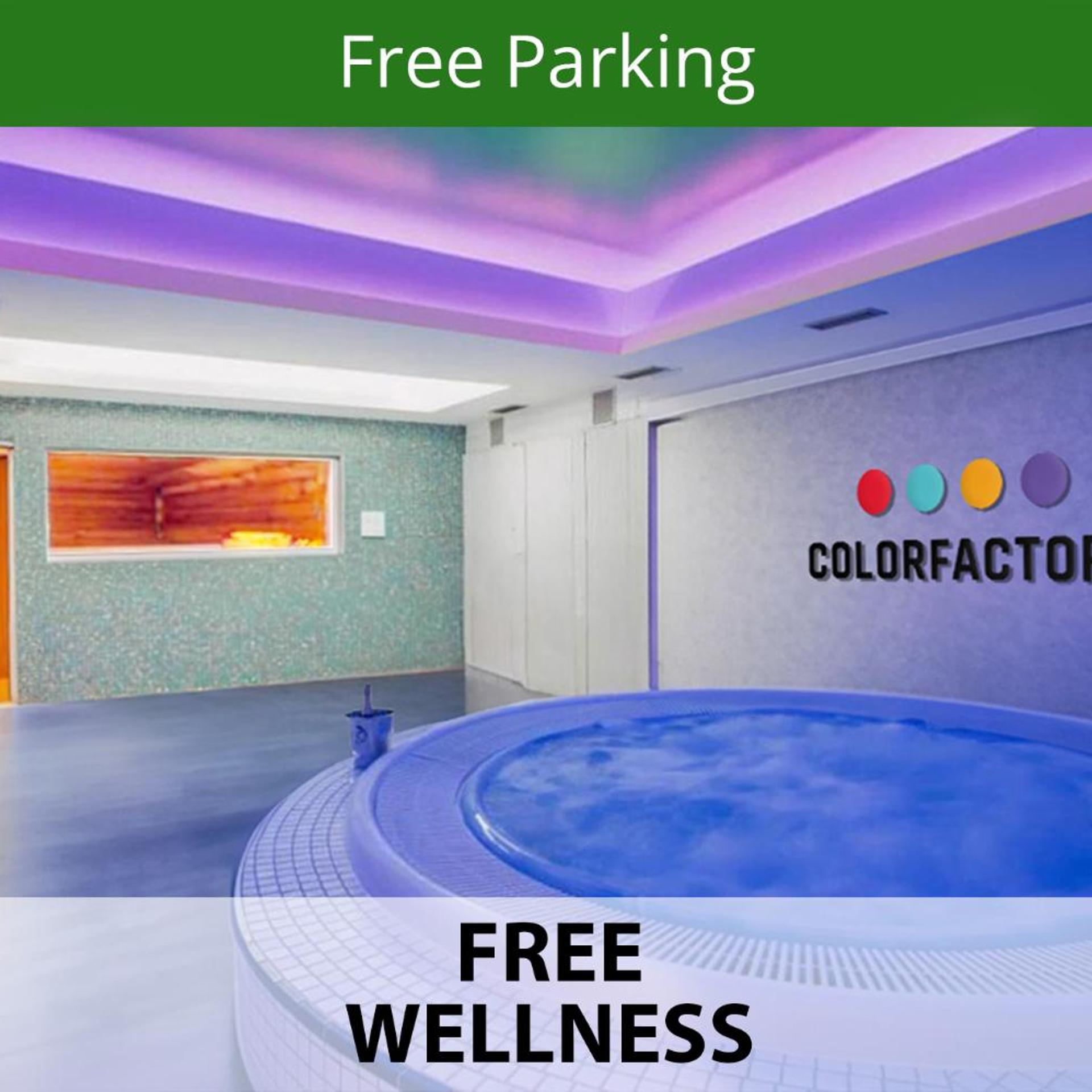 شقة بسرير كينج بغرفتي نوم، COLORFACTORY SPA Hotel 3/4