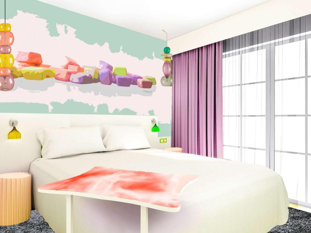 Room, Double Bed, Sofa