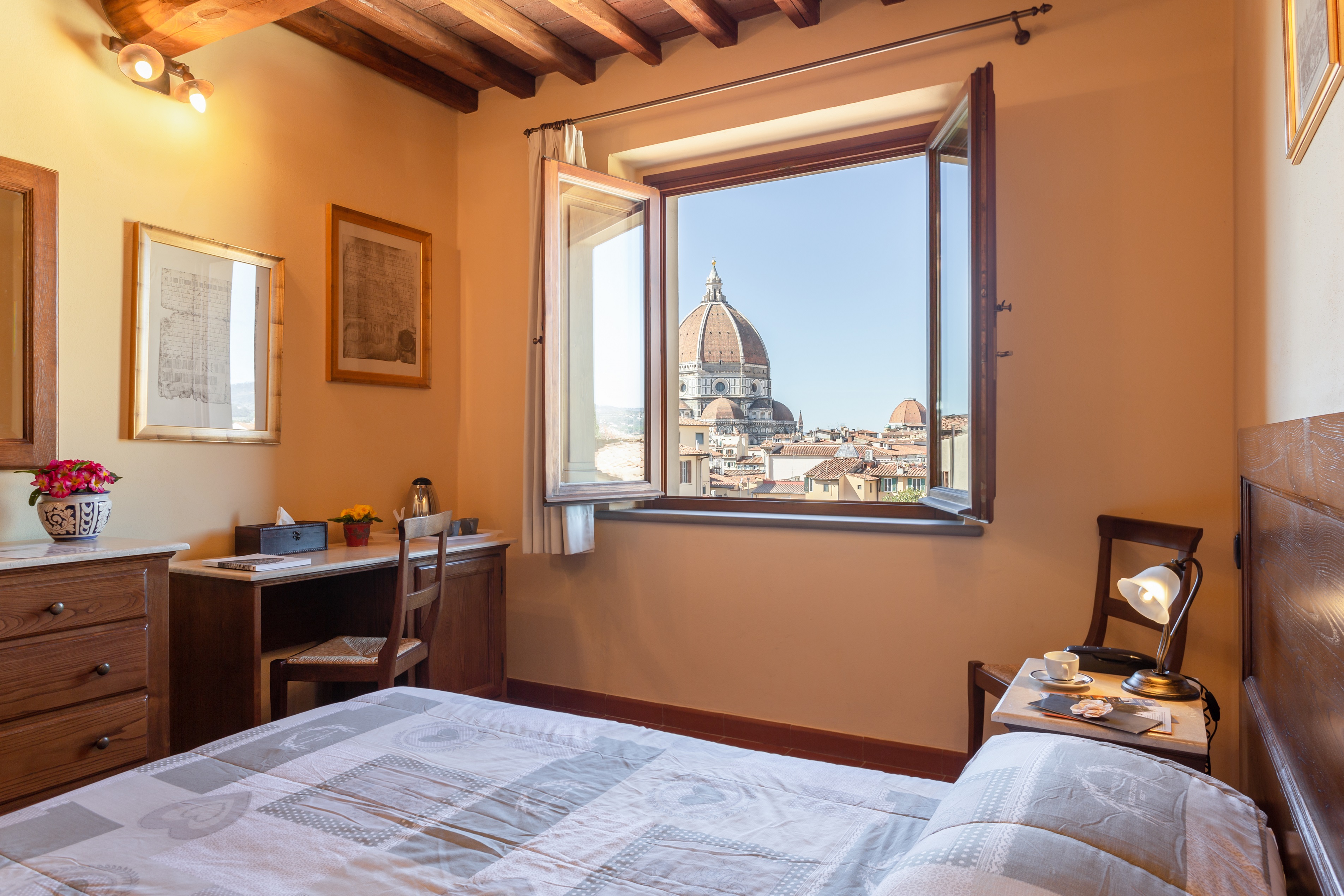 Room, Double Bed, Cathedral View