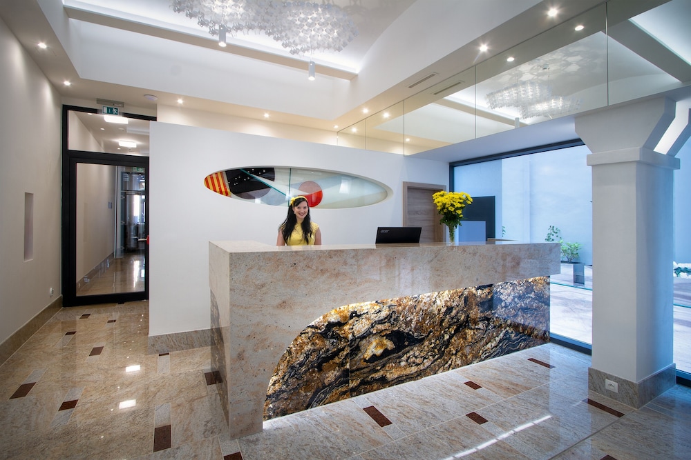 Lobby at Hotel Essence, PRAGUE
