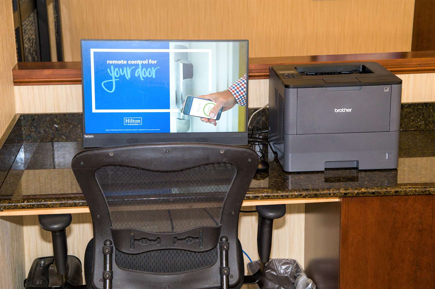 work area