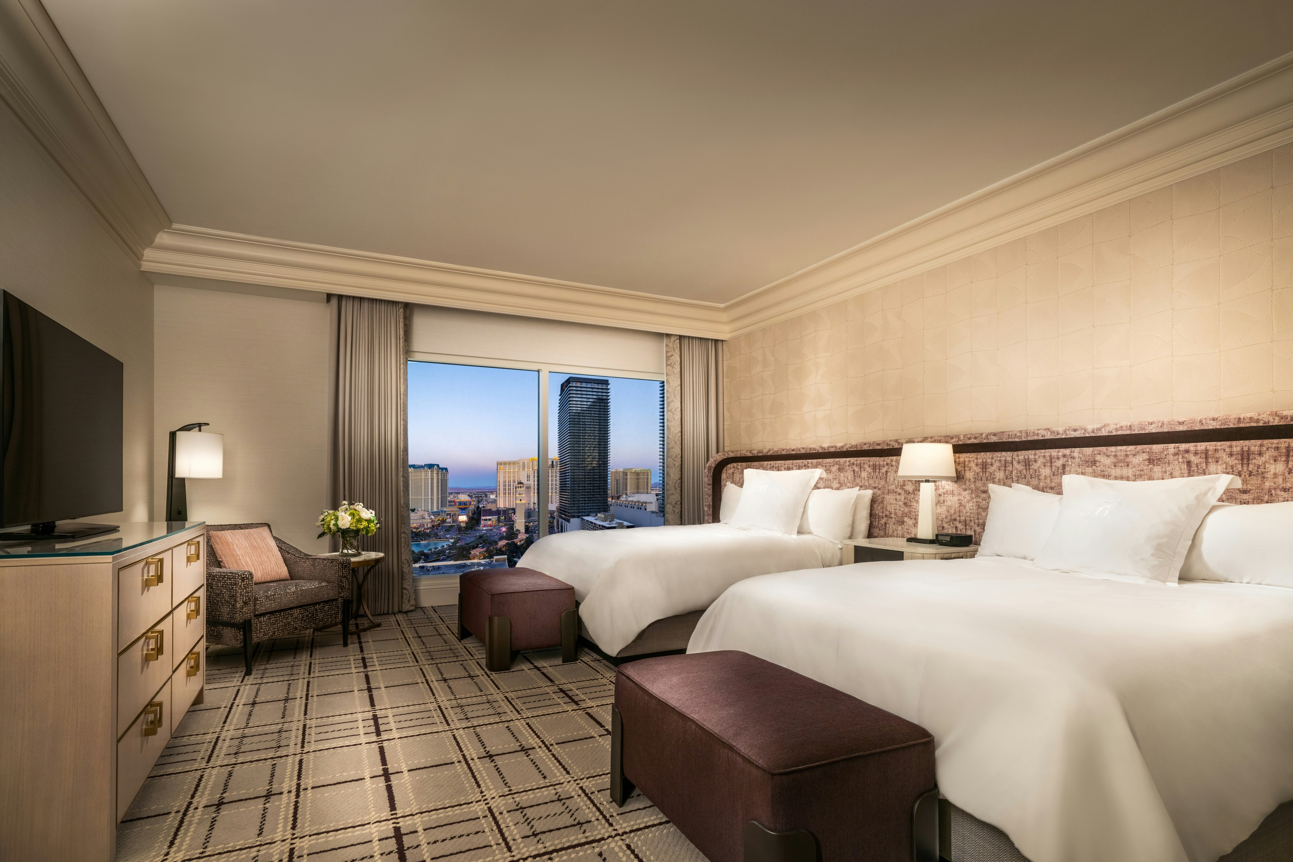BELLAGIO, SUITE, 2 QUEEN BEDS