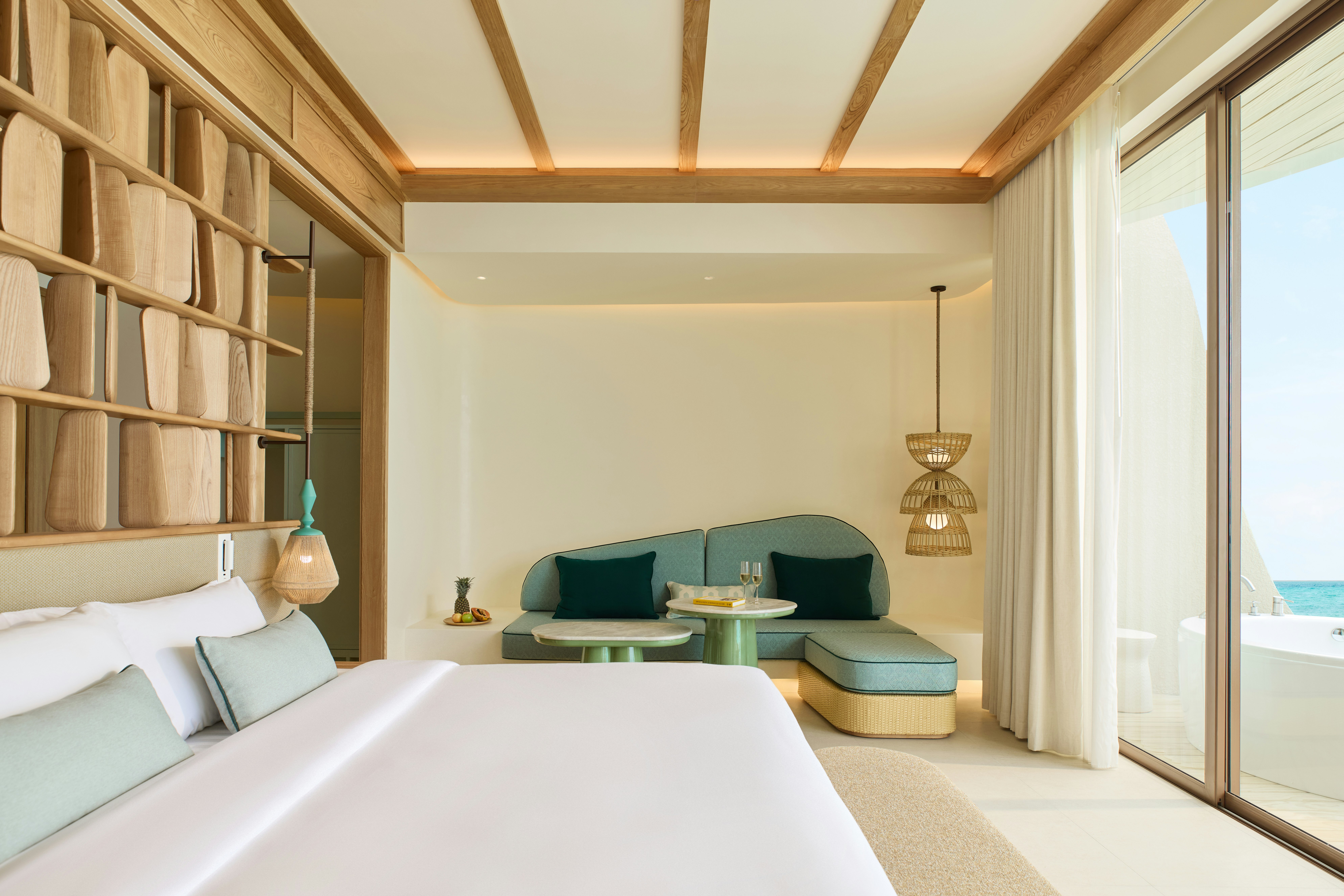 1 Bedroom, Overwater, Villa, King Bed, Hot Tub
