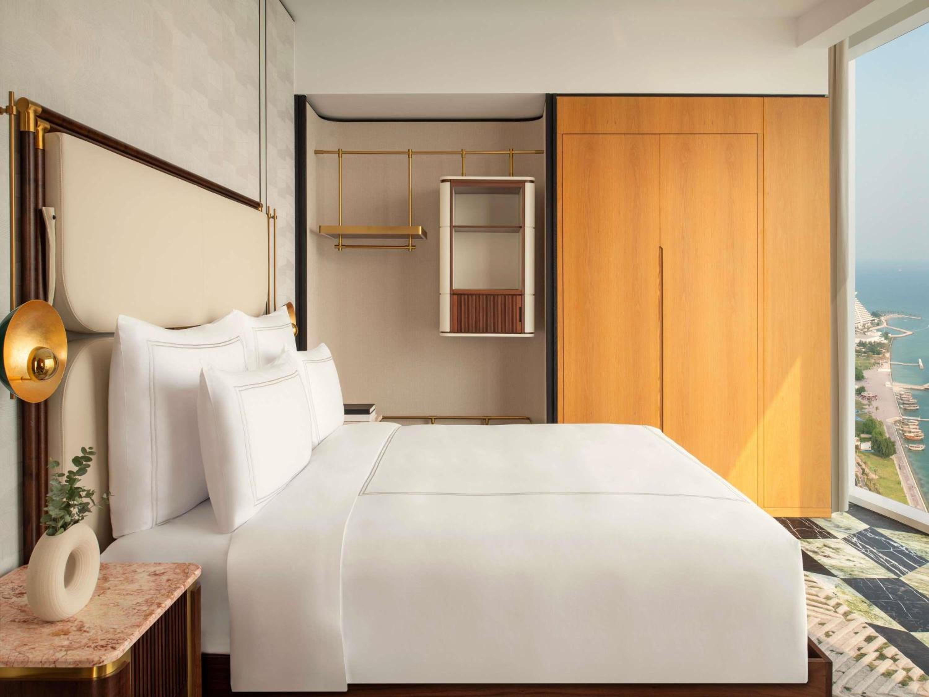 شقة سيغنتشر بسرير كينج وسريرين منفصلين بغرفتي نوم، Swissotel Corniche Park Towers Doha 4/5