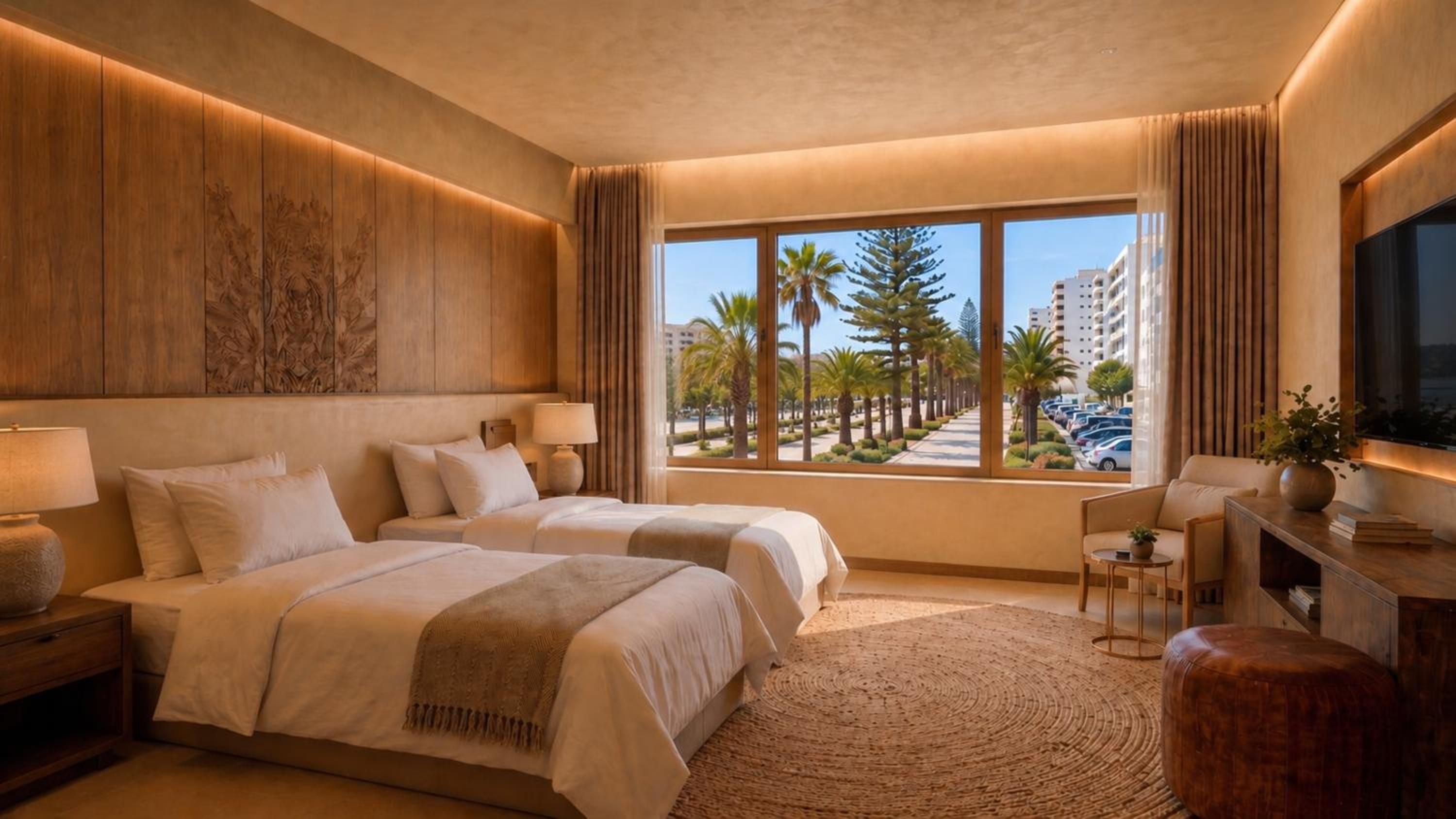 House, Twin Beds, Promenade View