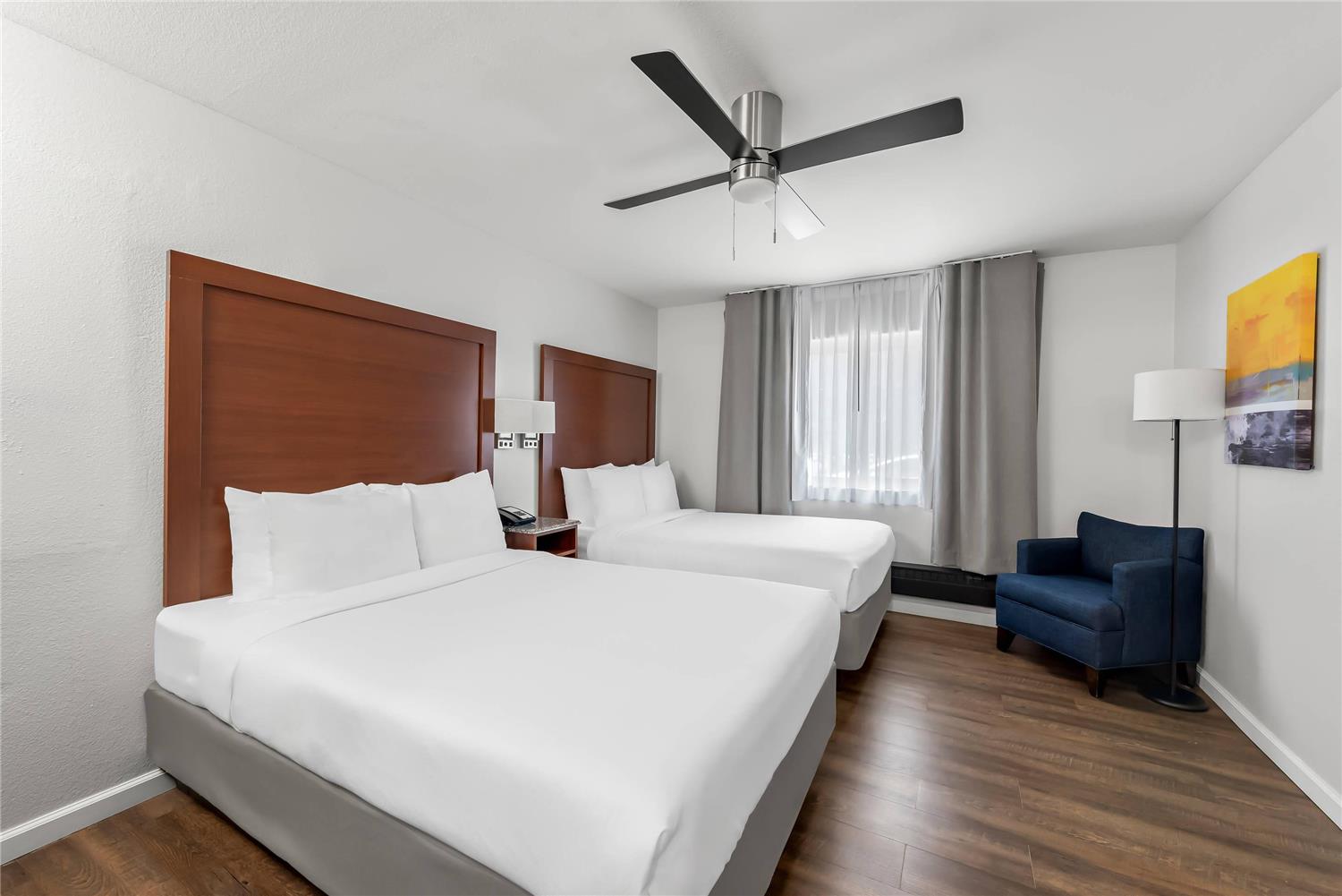 ROOM, 2 DOUBLE BEDS, ACCESSIBLE