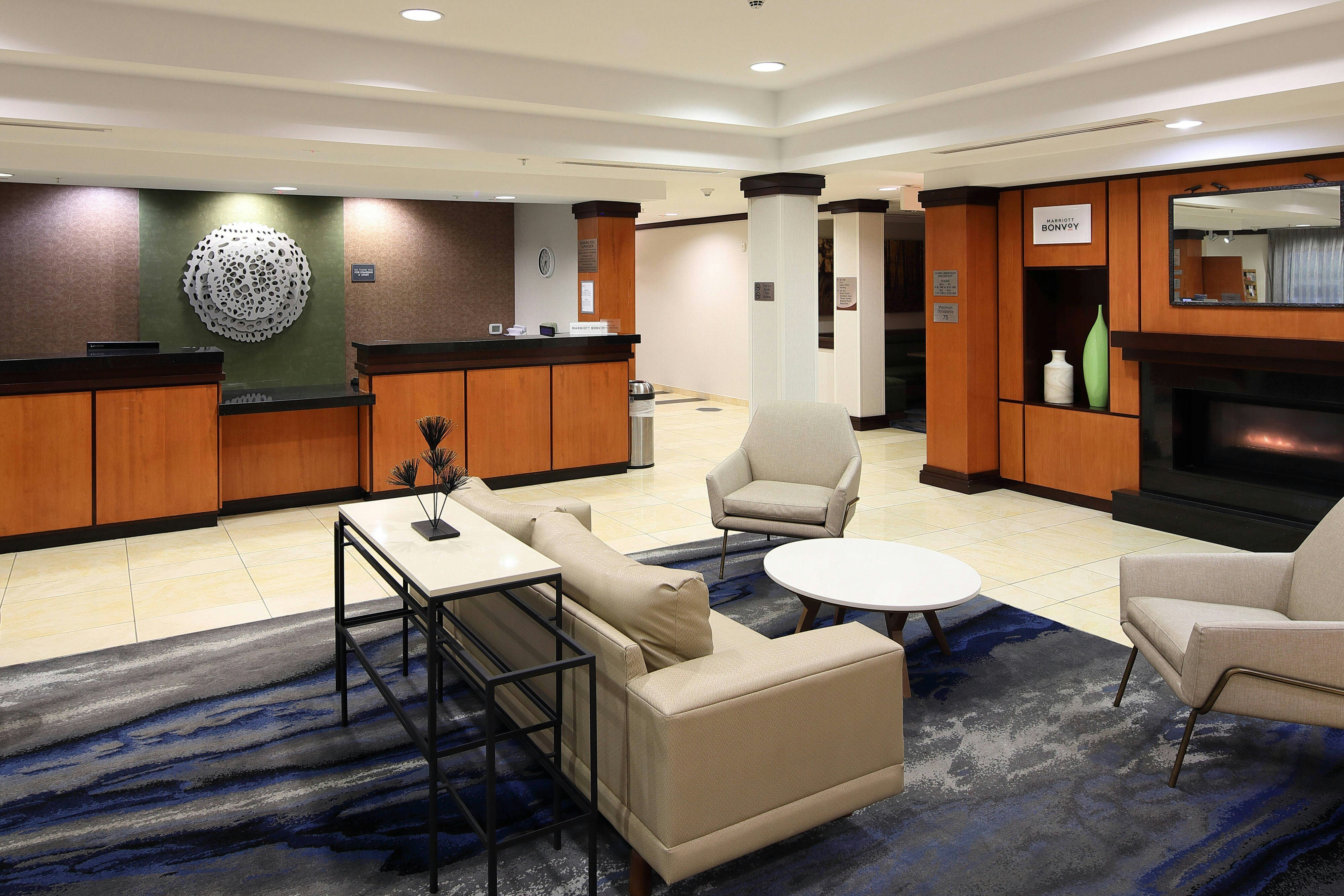 Lobby at Fairfield Inn Suites By Marriott Millville Vineland, MILLVILLE - NJ