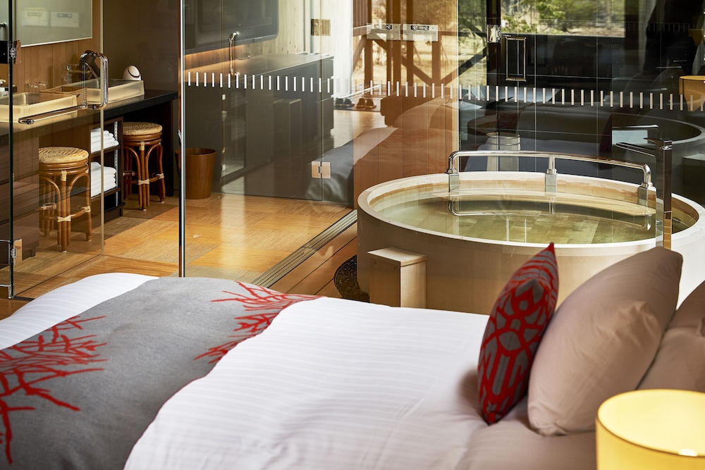 1 Bedroom, Design, Twin Beds، Sanso Amanosato 3/3