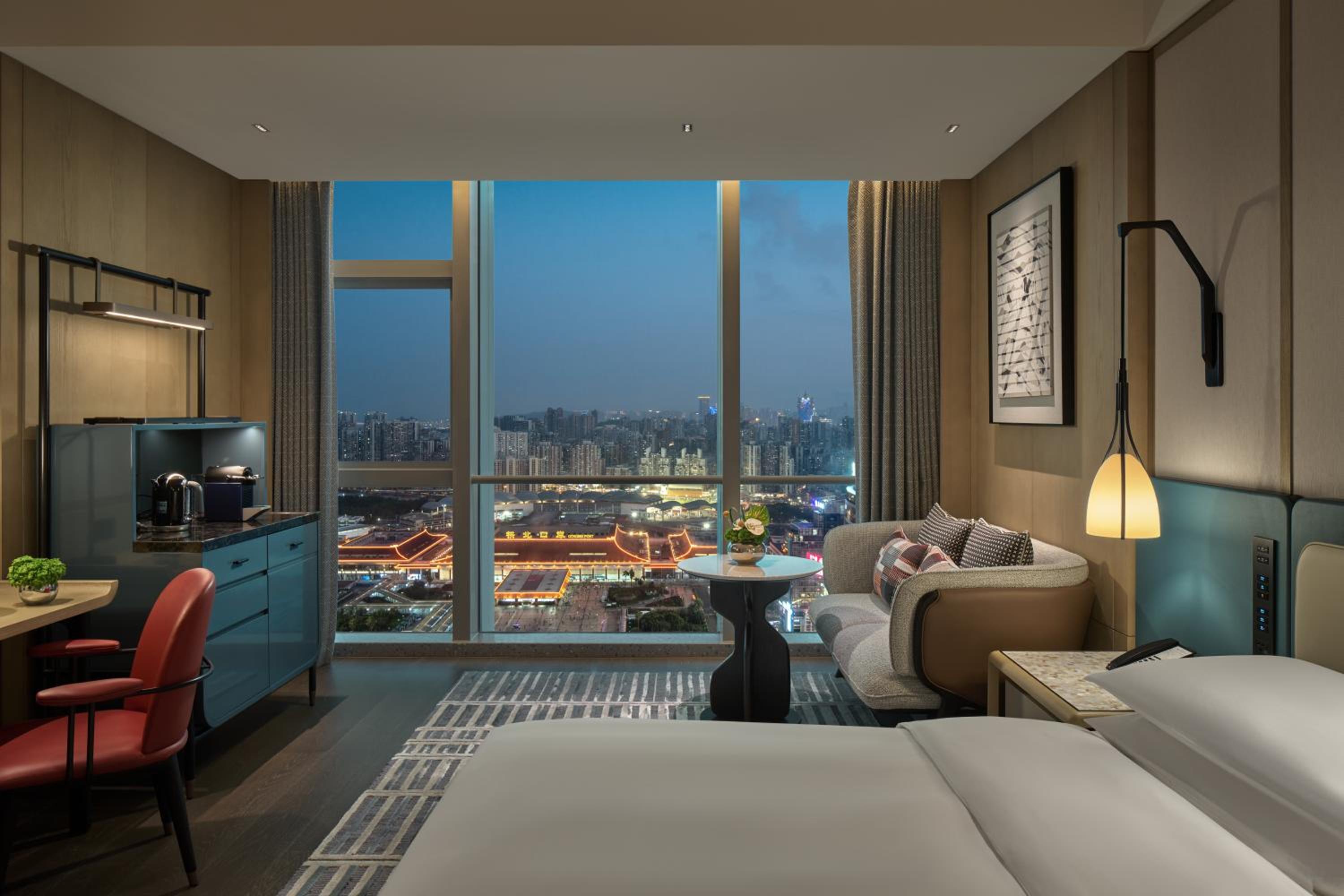 Room, Twin Beds, Macau View، Hyatt Regency Zhuhai Gongbei 2/4