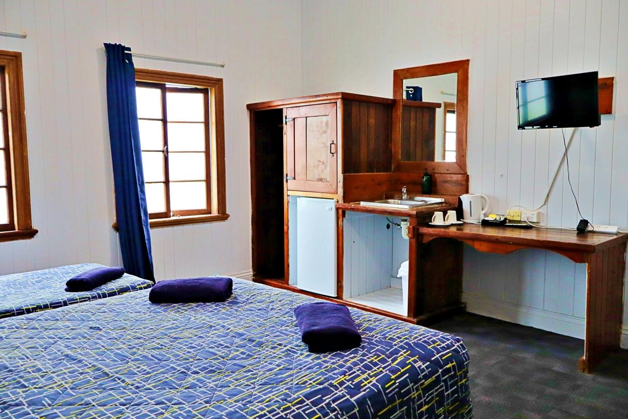 BASIC, TRIPLE, SHARED BATHROOM