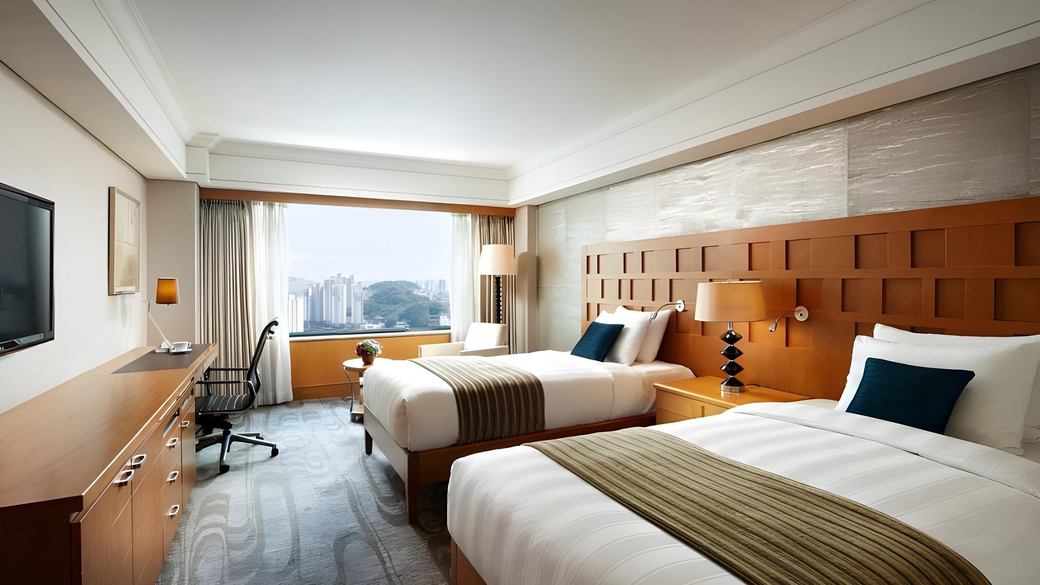 Premier, Twin Beds, Pool Access