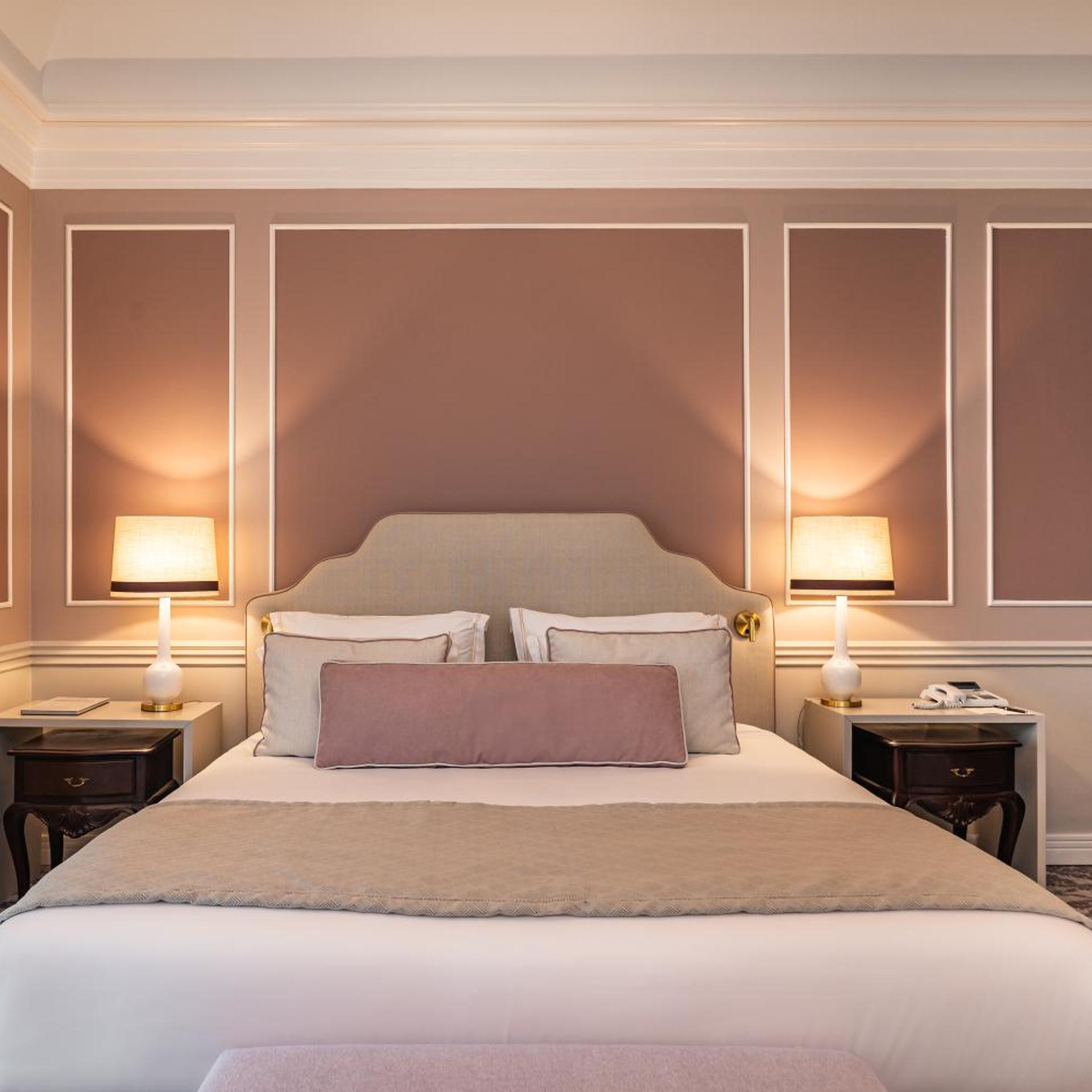 غرفة بريميوم بسرير مزدوج بإطلالة على البحر بشرفة، Hotel Senhora Da Guia 7/10