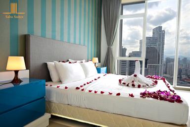 1 Bedroom, Deluxe, Suite, King Bed, Twin Towers View, High Floor