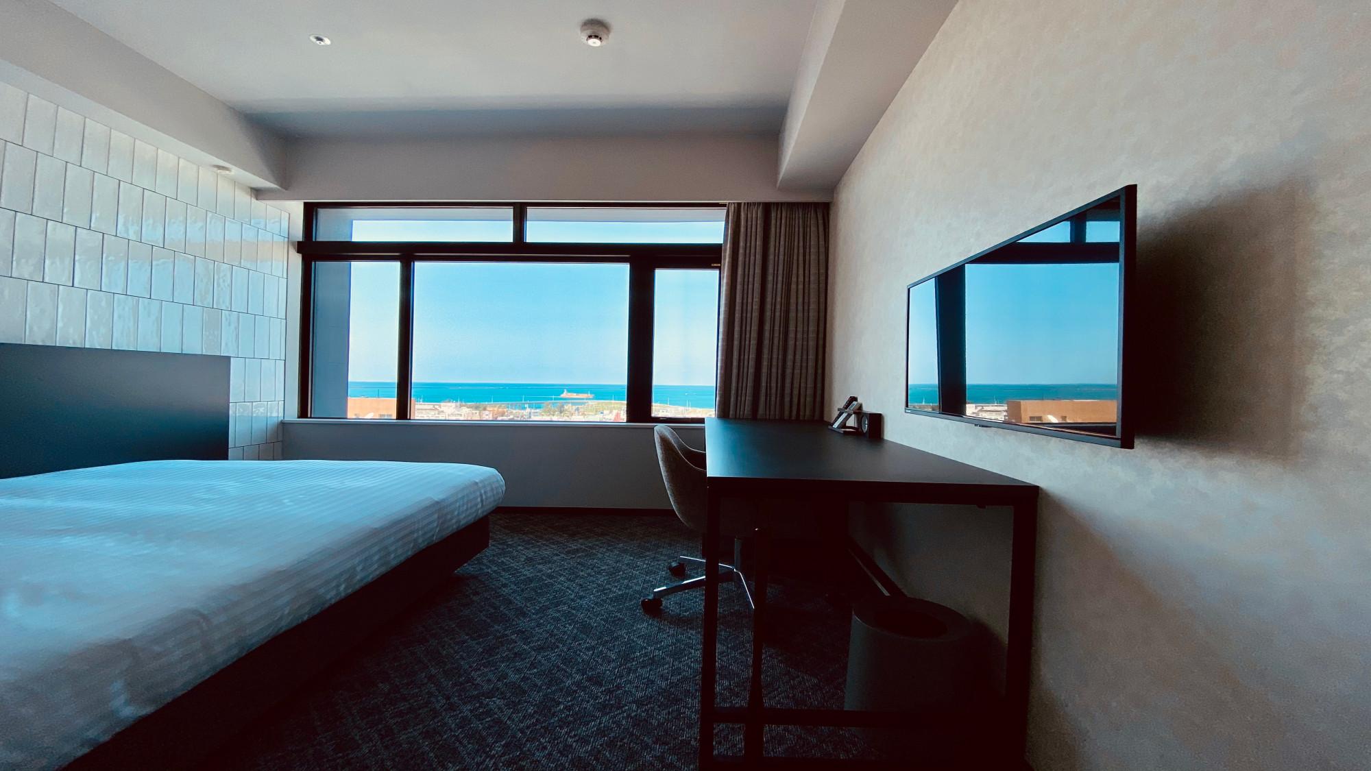 Room, Double Bed, Night View