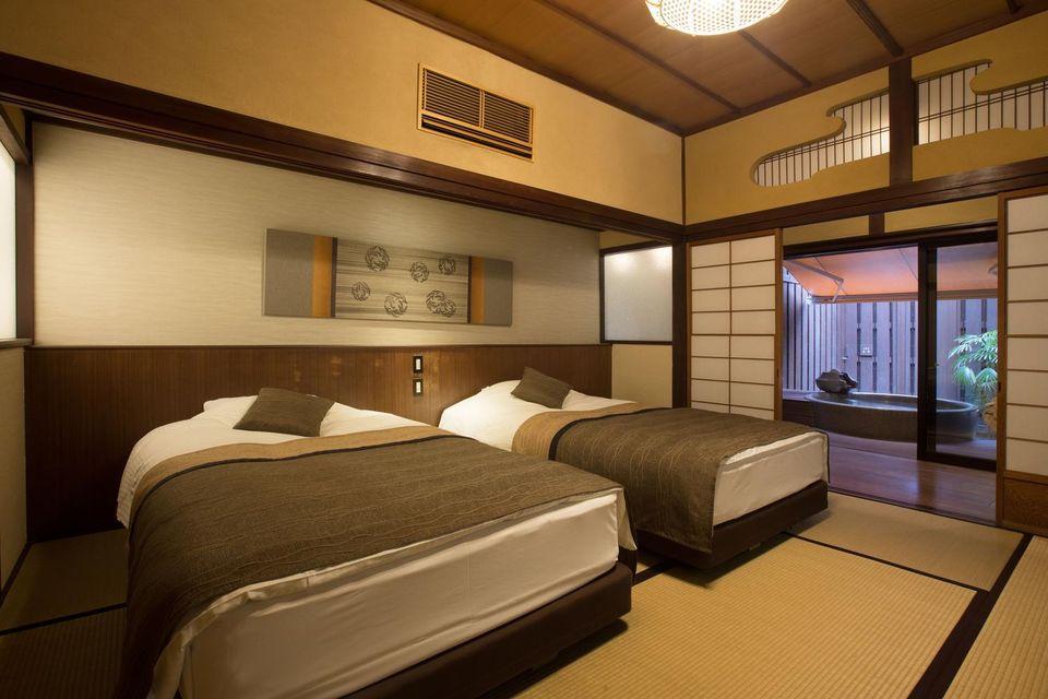 Kouto, Luxury, Suite, Twin Beds, Outdoor Bath, Main Building