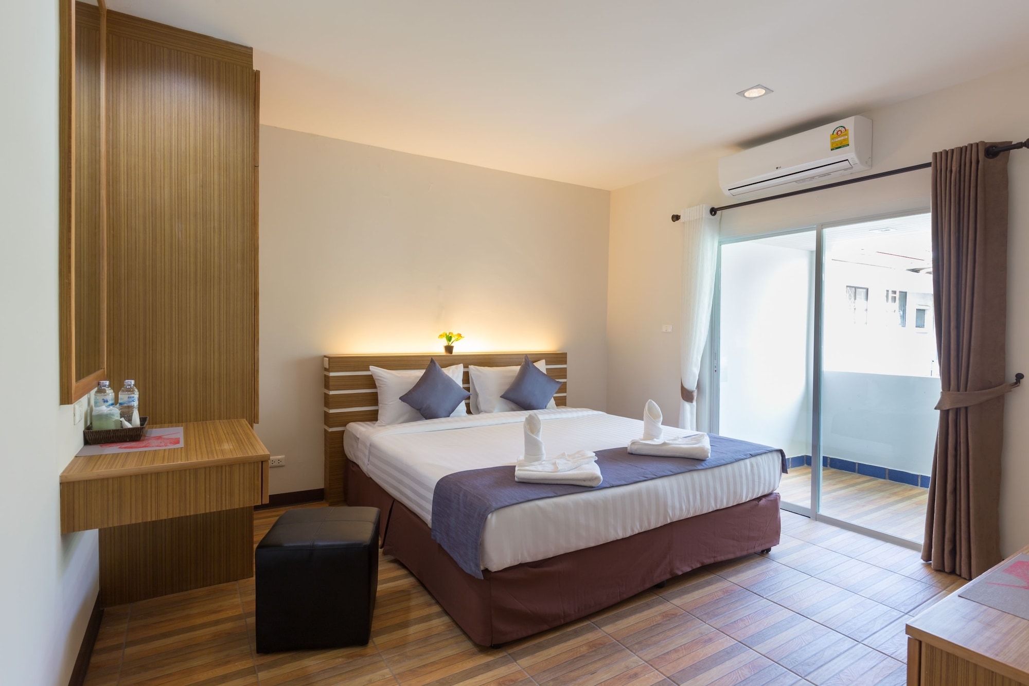 غرفة ديلوكس بسرير مزدوج، Tee Pak Dee Resident Phuket 9/10