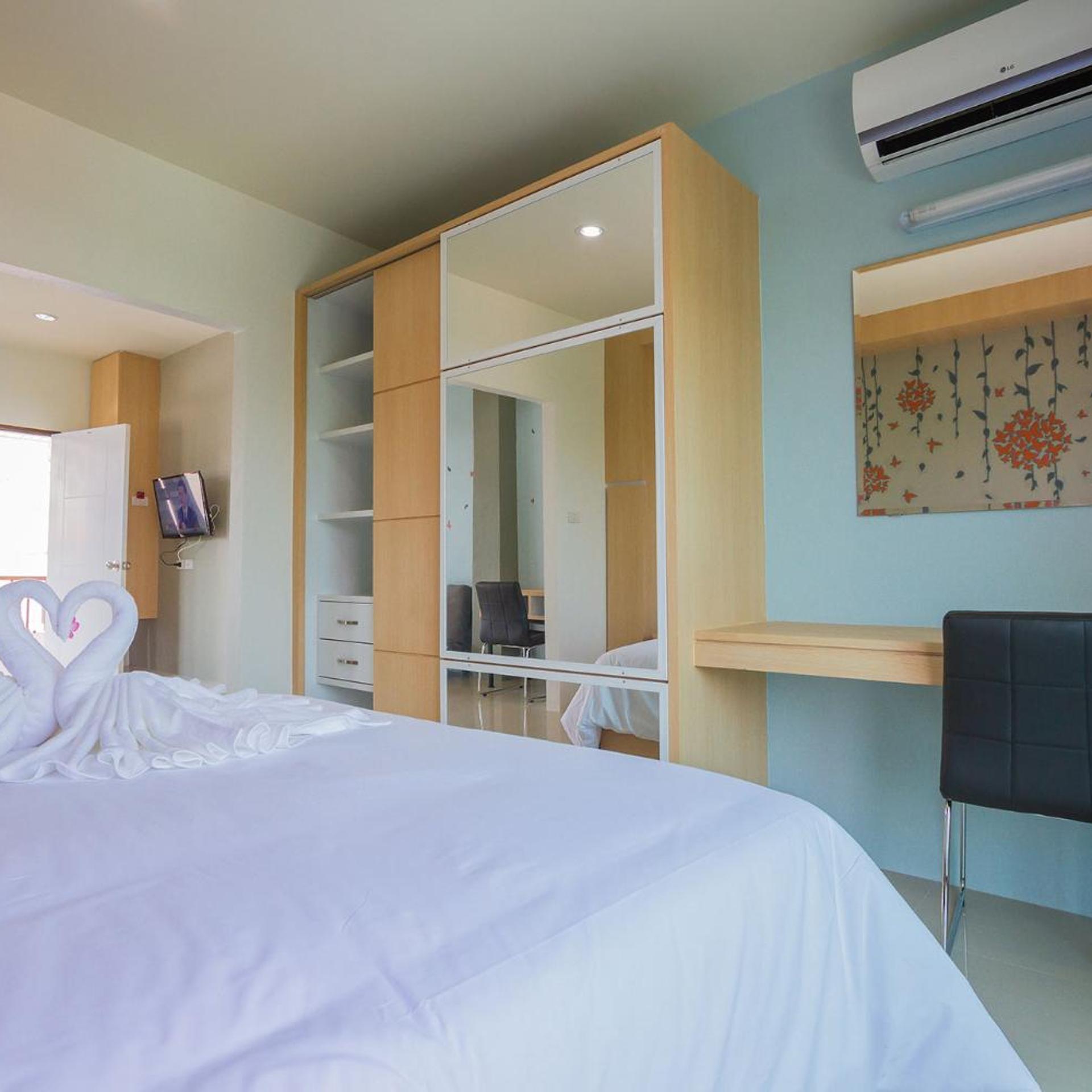 استوديو ديلوكس بسرير مزدوج، Sirimunta Hotel Chiang Rai Suite & Residence 5/10