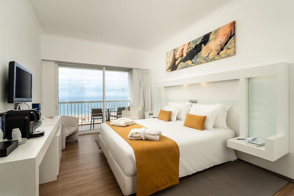 غرفة ديلوكس بسرير كوين بإطلالة على البحر، Jupiter Algarve Hotel 2/7