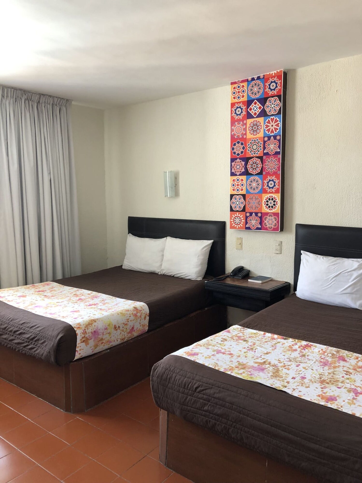 Standard, 2 Double Beds, Pool View