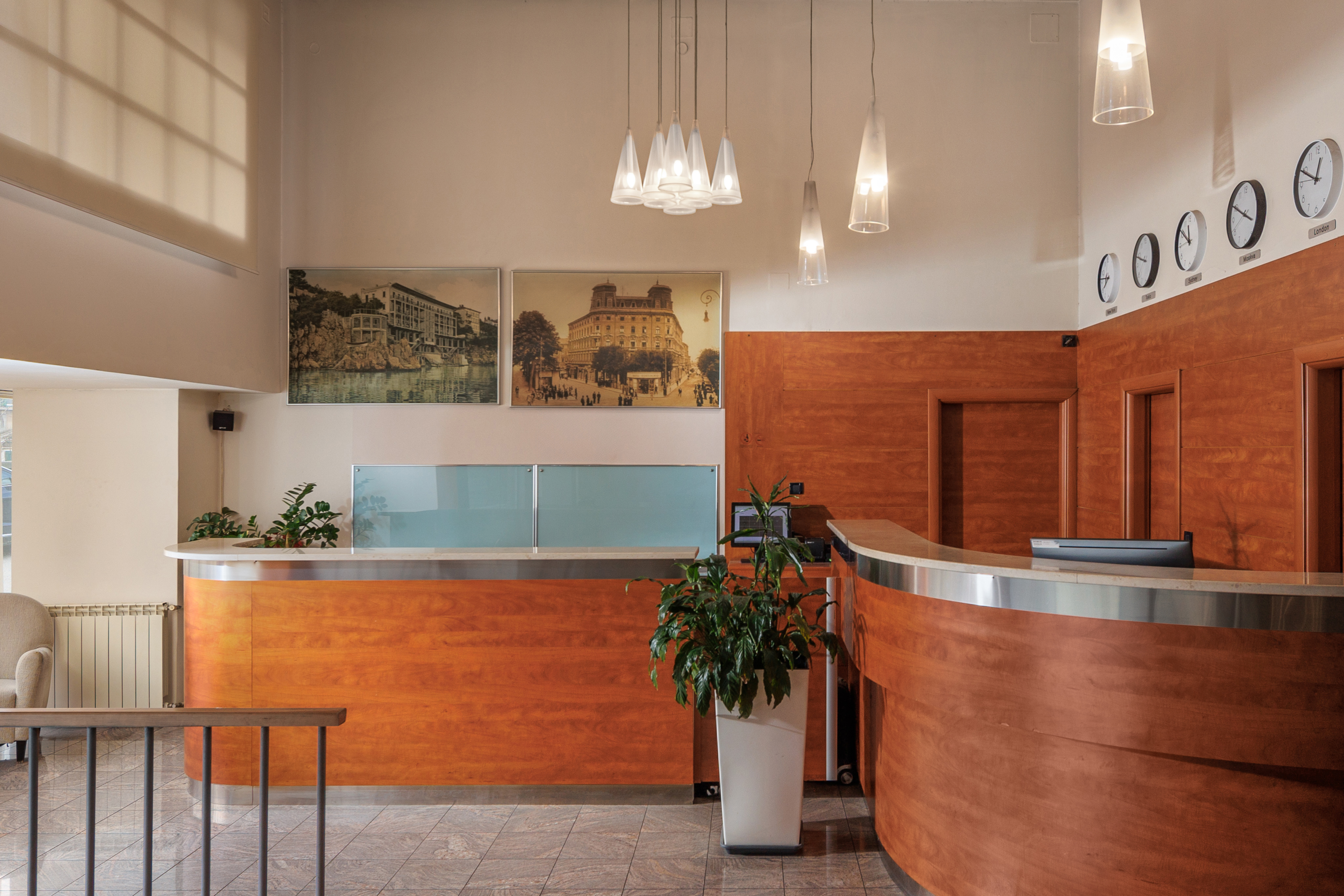 Lobby at Hotel Neboder, RIJEKA