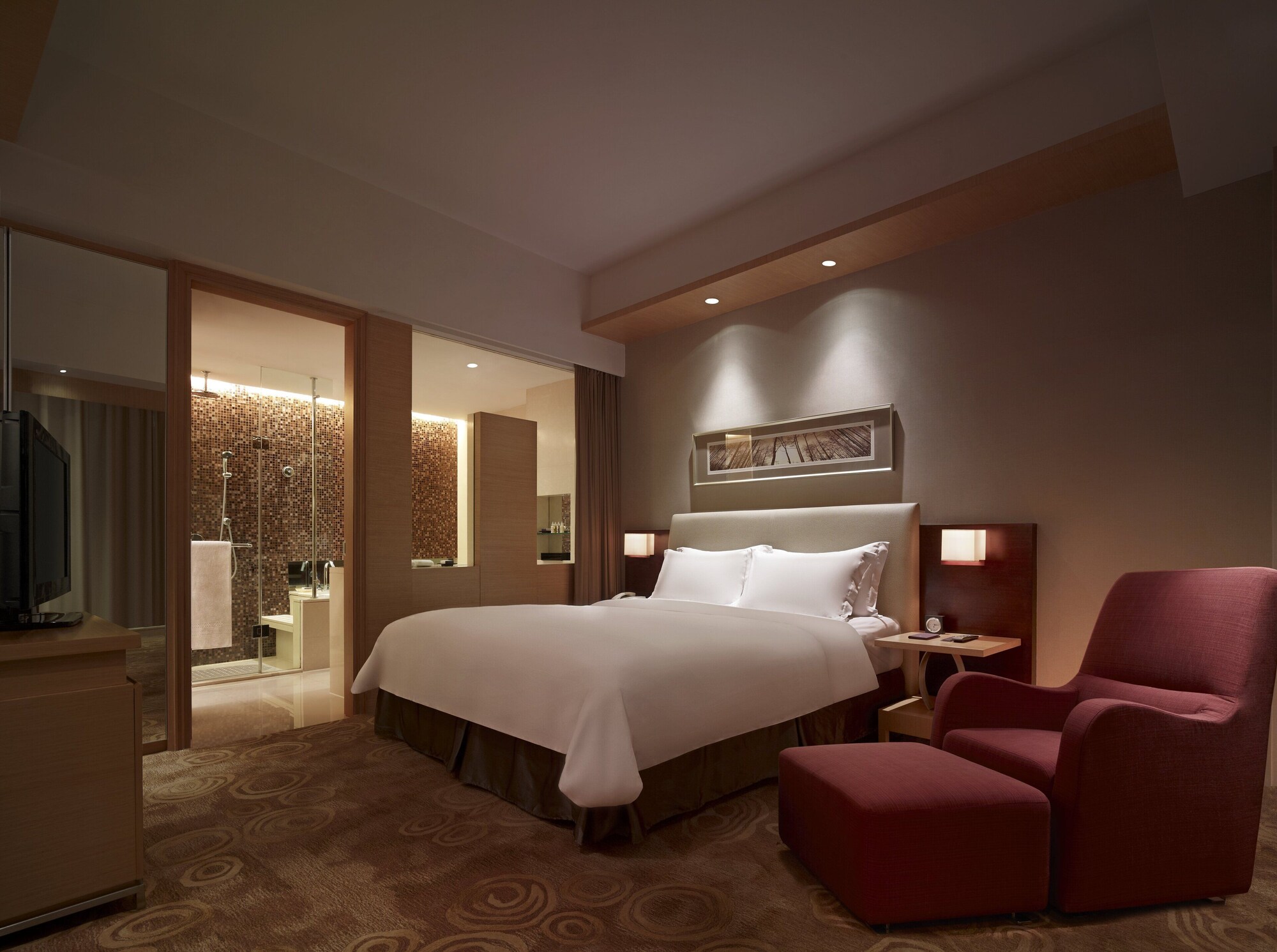 جناح بسرير كينج، New World Wuhan Hotel 3/3