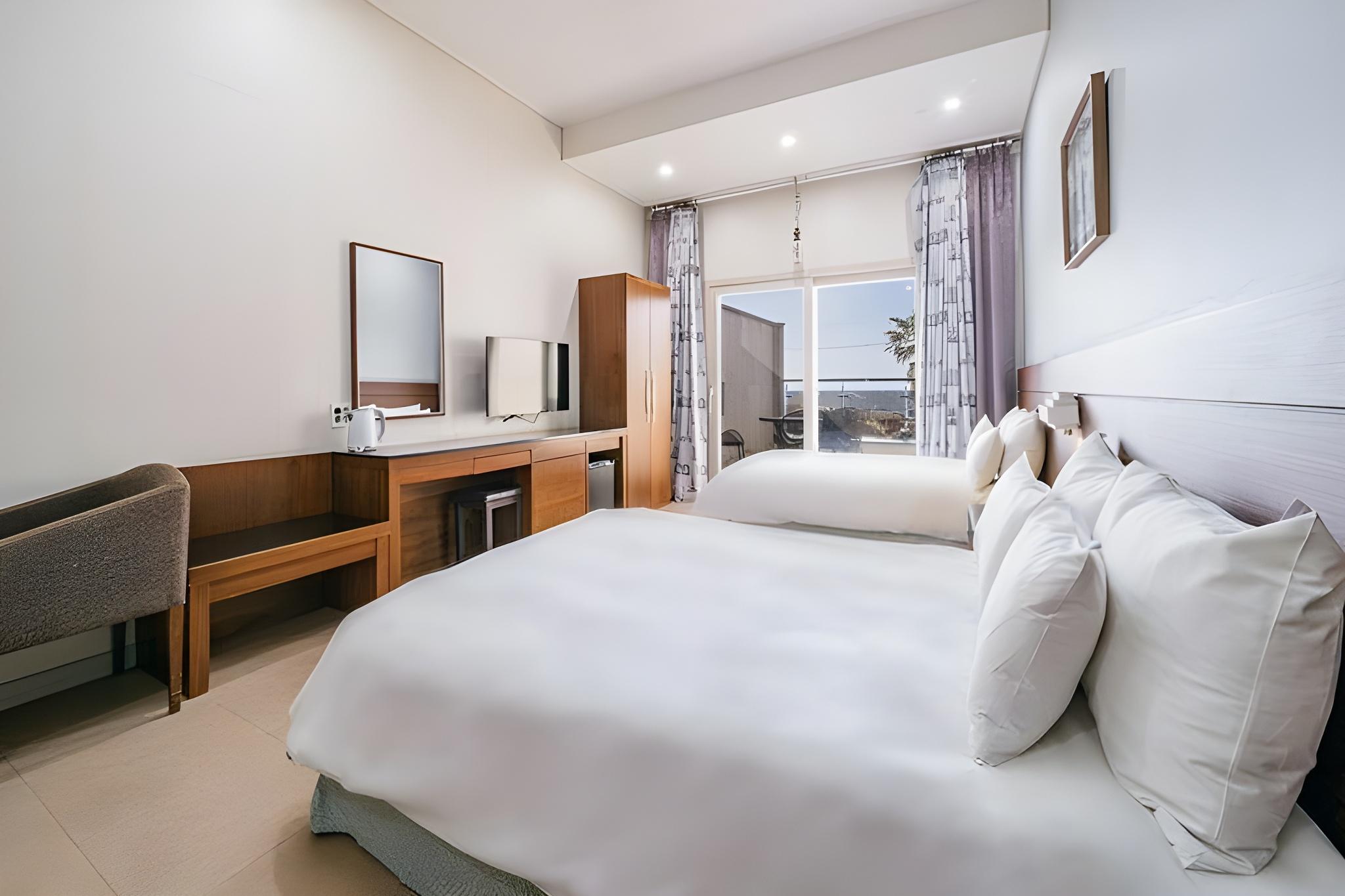Family Suite, Ocean, 2 Double Beds, Bunk Bed, Terrace