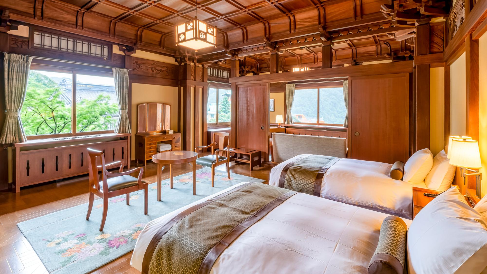 Heritage, Kitchen, Suite, Twin Beds