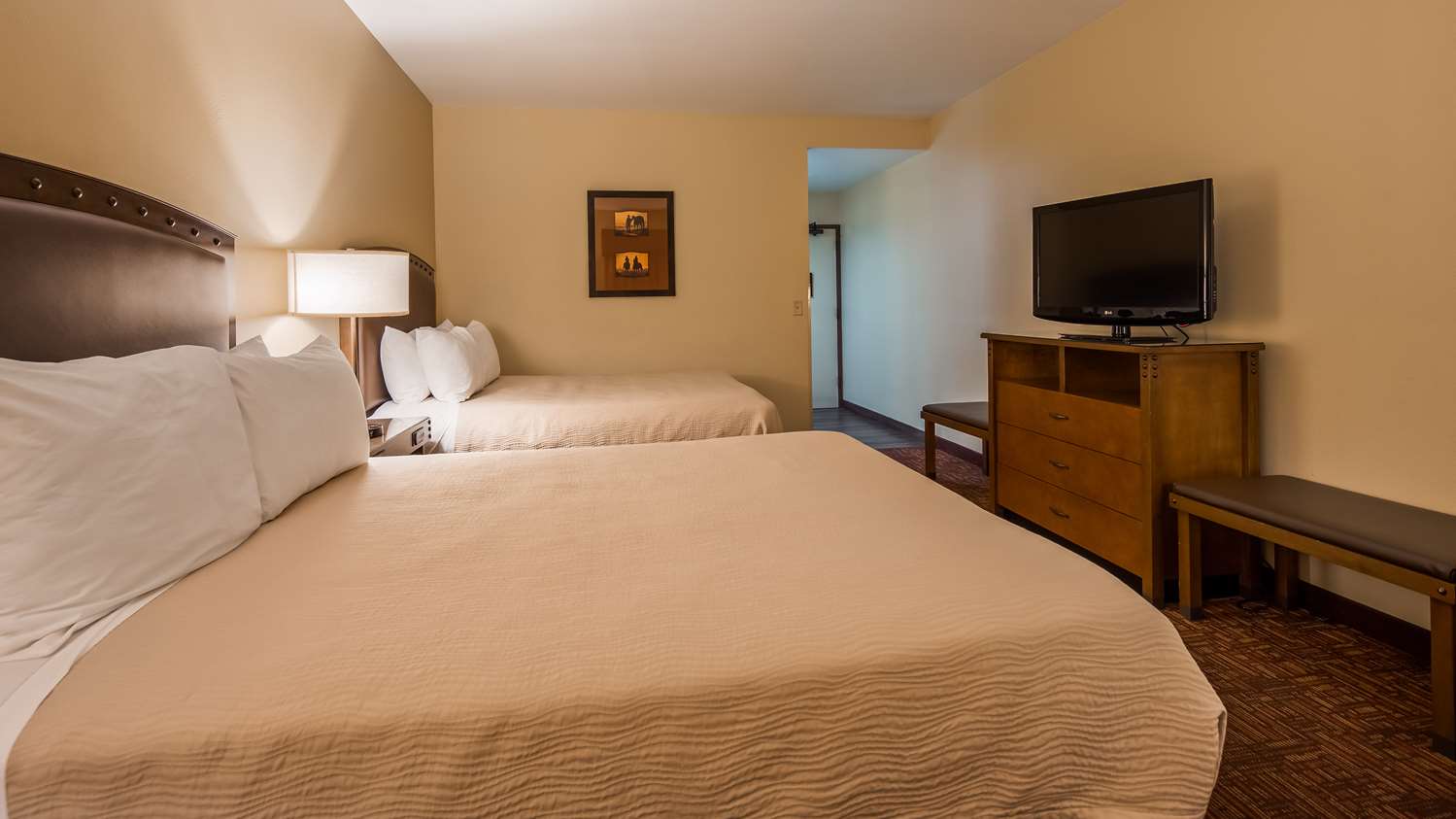 غرفة بسريرين كوين يُسمح فيها بالحيوانات الأليفة، Best Western Plus Inn Of Williams 2/5