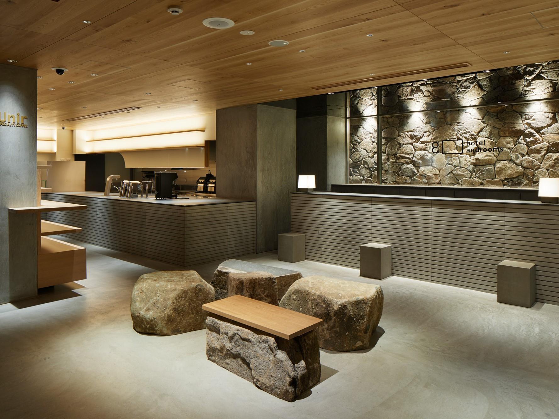 Lobby at Hotel androoms Kyoto Shichijo, KYOTO