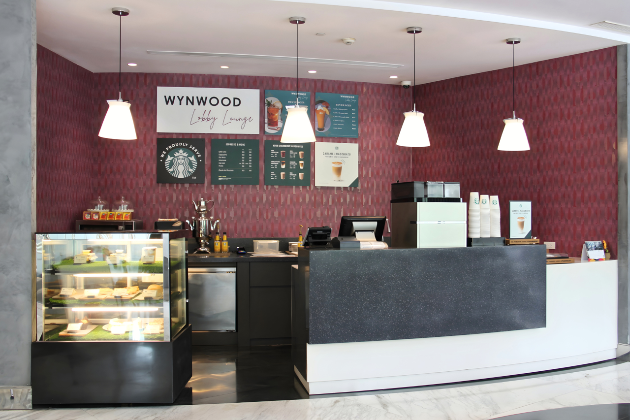 Lobby at Wynwood Hotel, PASIG