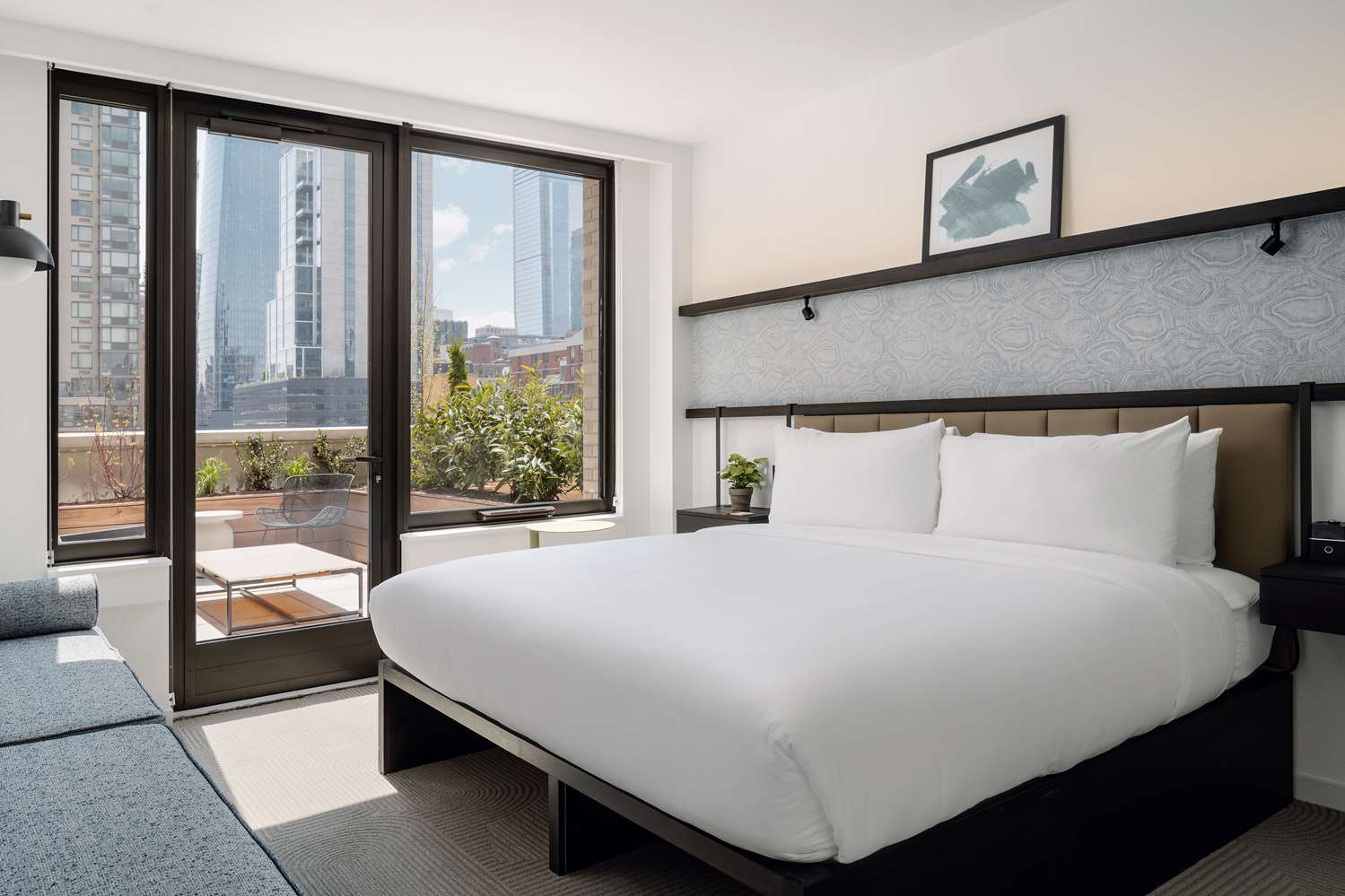 City, King Bed, Terrace