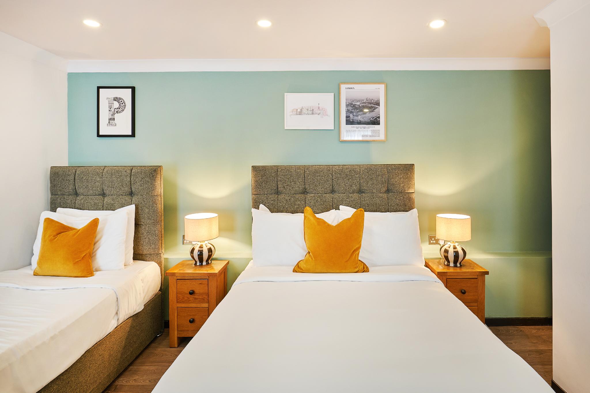 Standard, Triple, 1 Double and 1 Single Bed