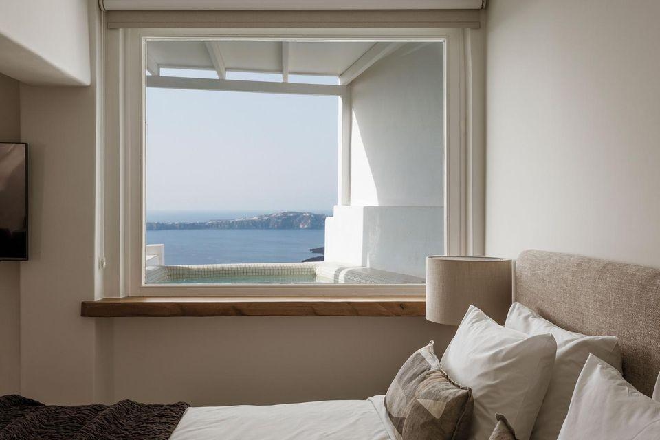 Honeymoon, Suite, Caldera View, Sea View, Outdoor Jetted Tub