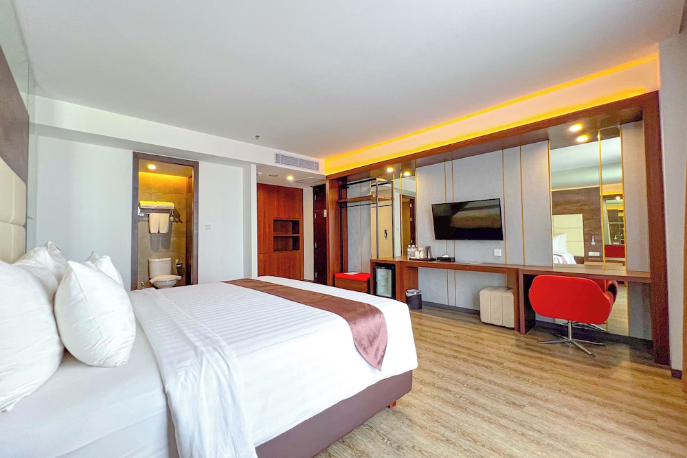 غرفة ديلوكس بسرير كينج، Asialink Hotel By Prasanthi 6/10